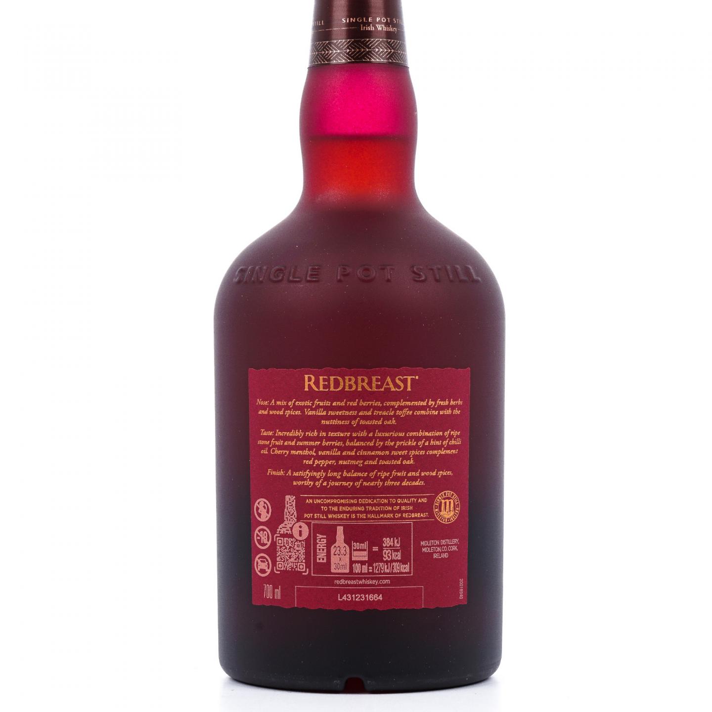 Redbreast 知更鸟 27年 Batch 6