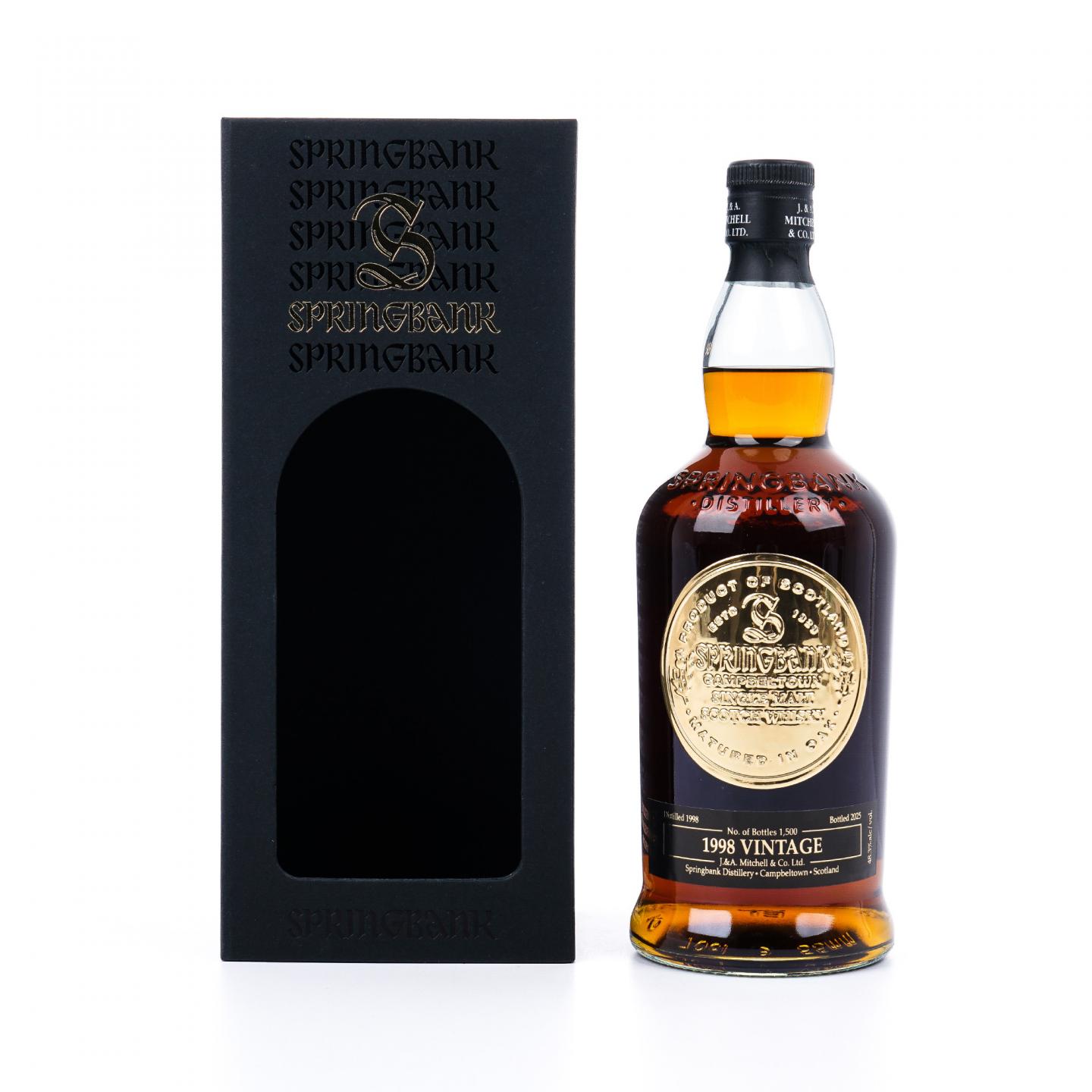 Springbank 云顶 1998-2025 Vintage 限量版