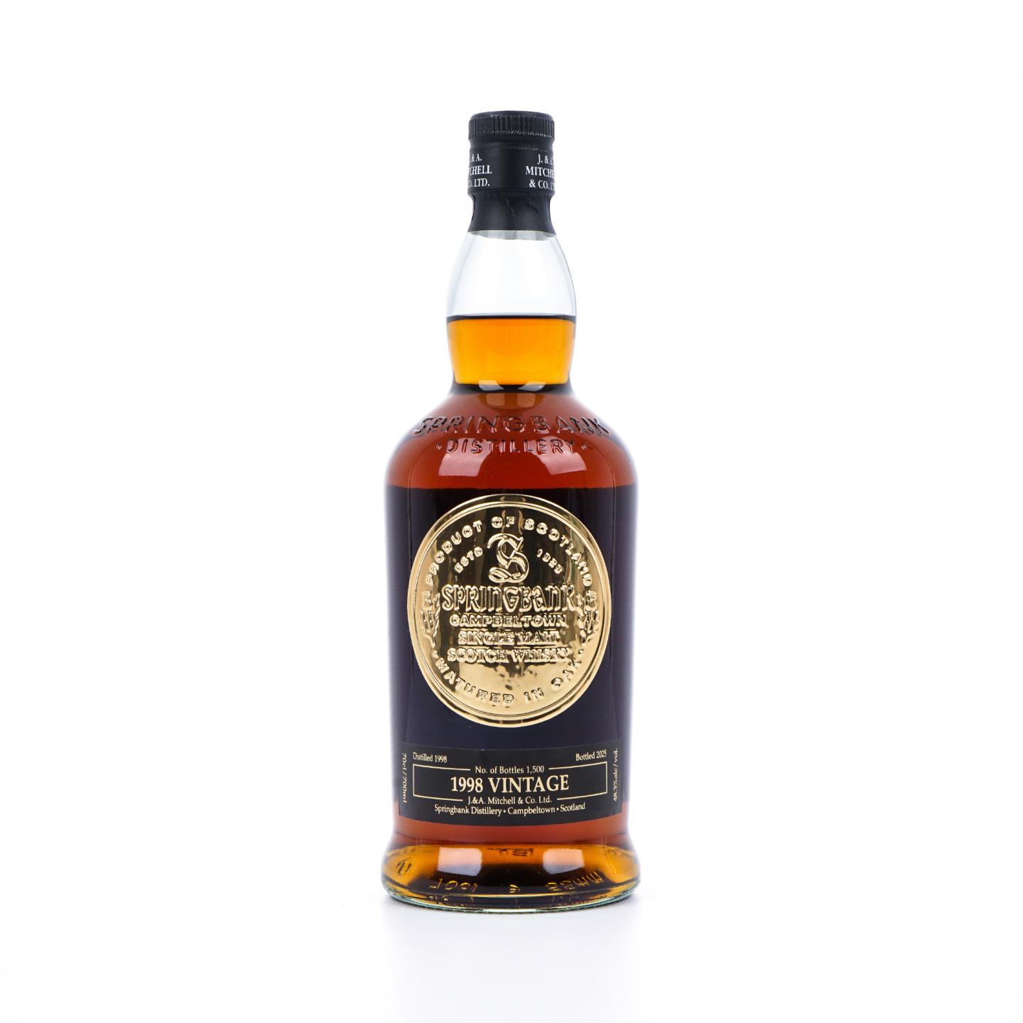 Springbank 云顶 1998-2025 Vintage 限量版