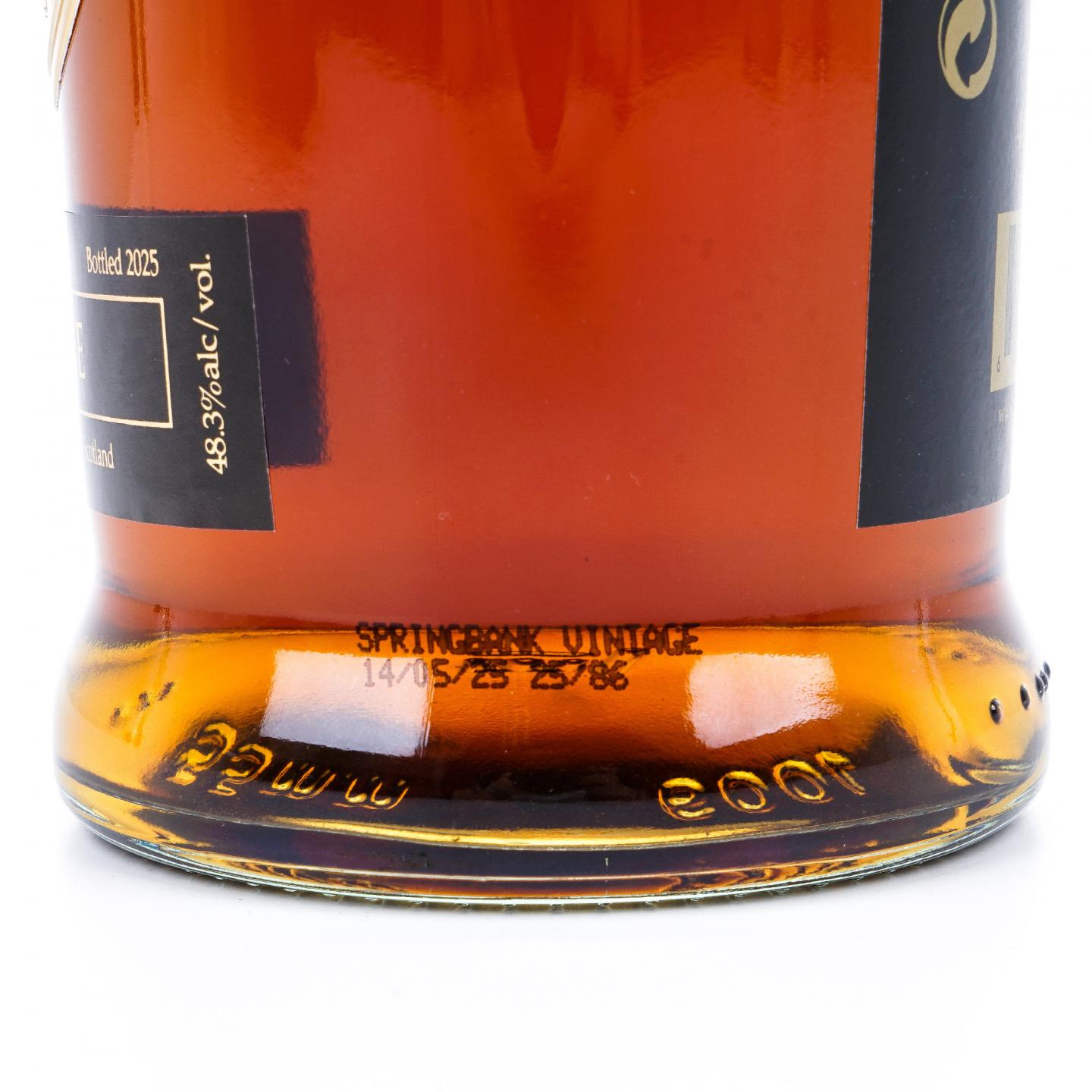 Springbank 云顶 1998-2025 Vintage 限量版