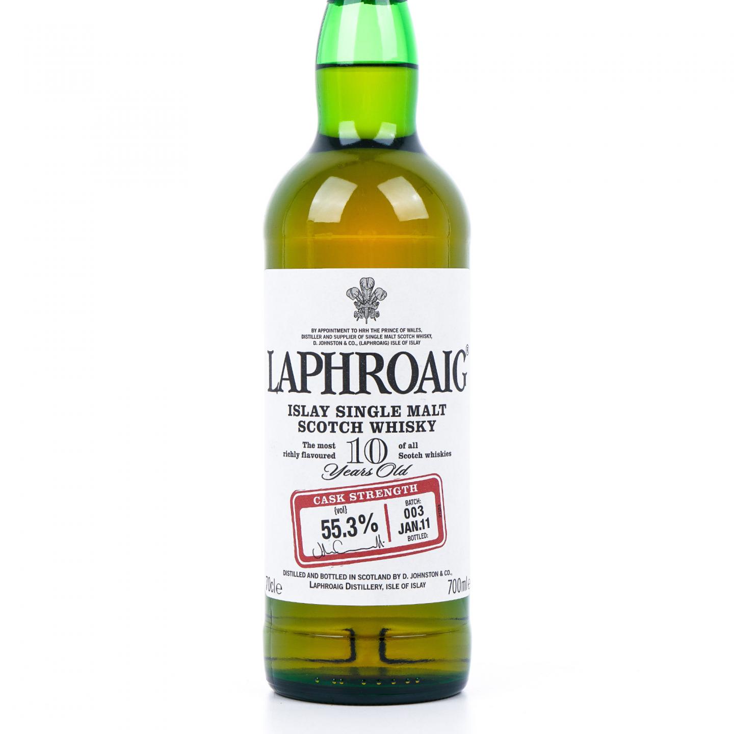 Laphroaig 拉弗格 10年 桶强 Batch 003