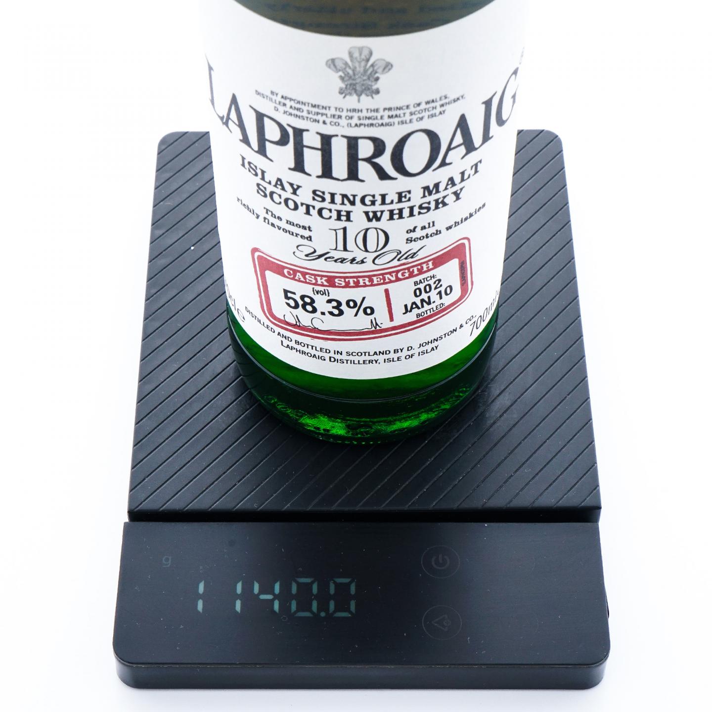Laphroaig 拉弗格 10年 桶强 Batch 002