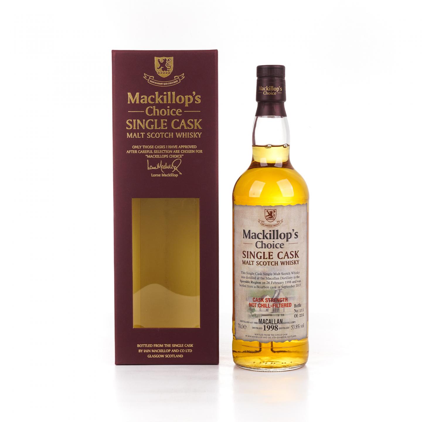 Macallan 麦卡伦 1998-2017 McC单桶