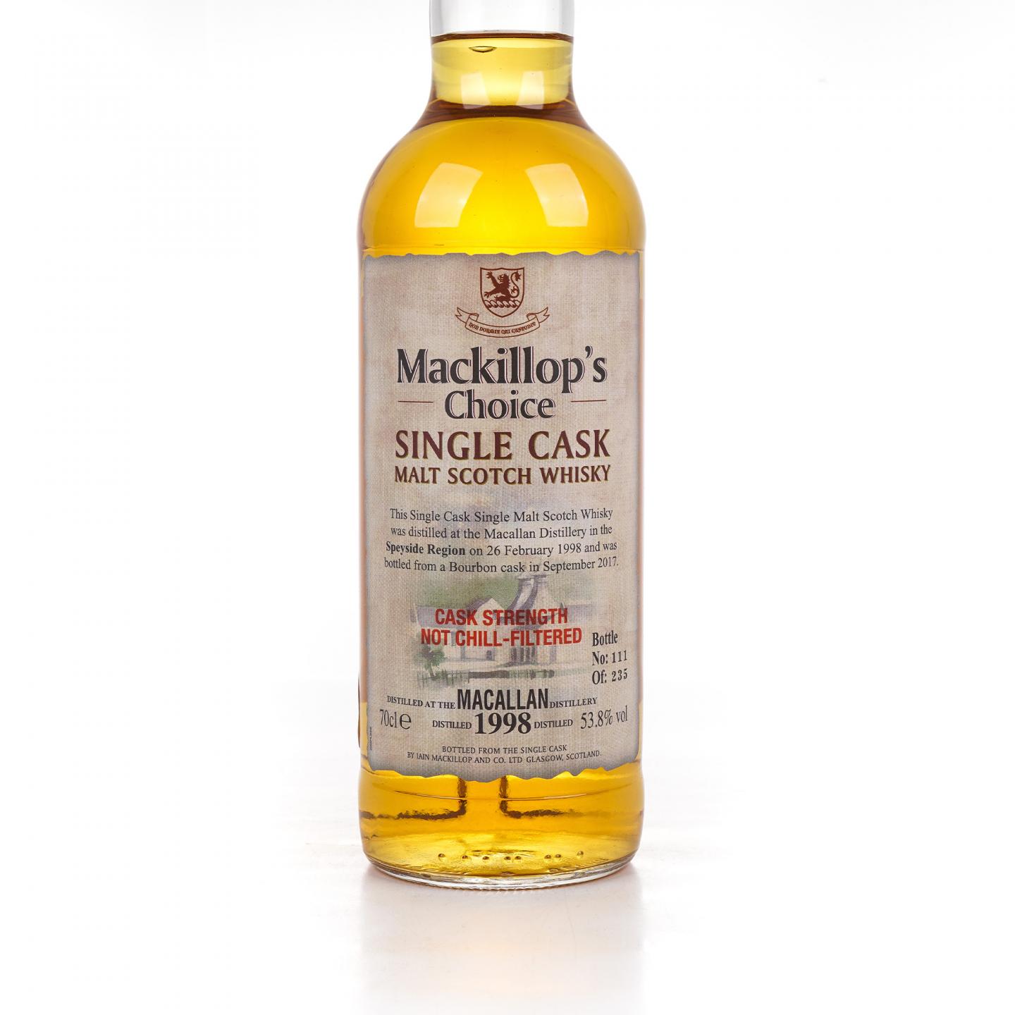 Macallan 麦卡伦 1998-2017 McC单桶