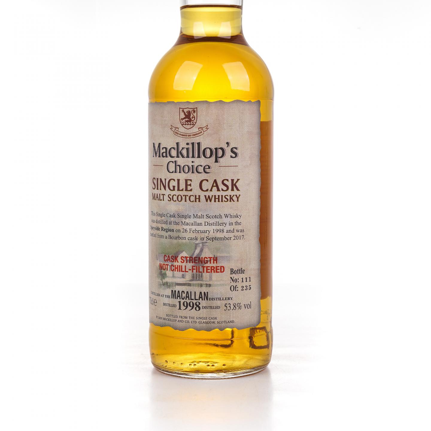 Macallan 麦卡伦 1998-2017 McC单桶