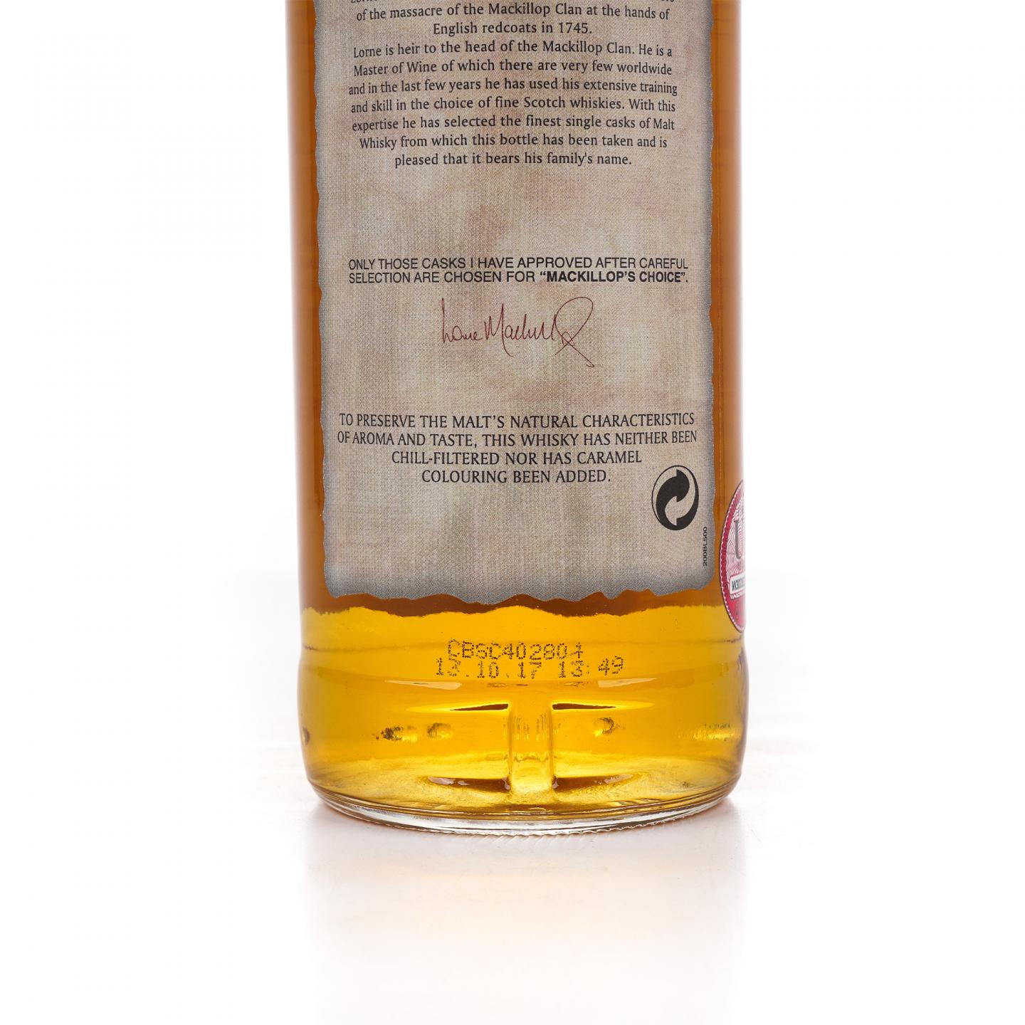 Macallan 麦卡伦 1998-2017 McC单桶