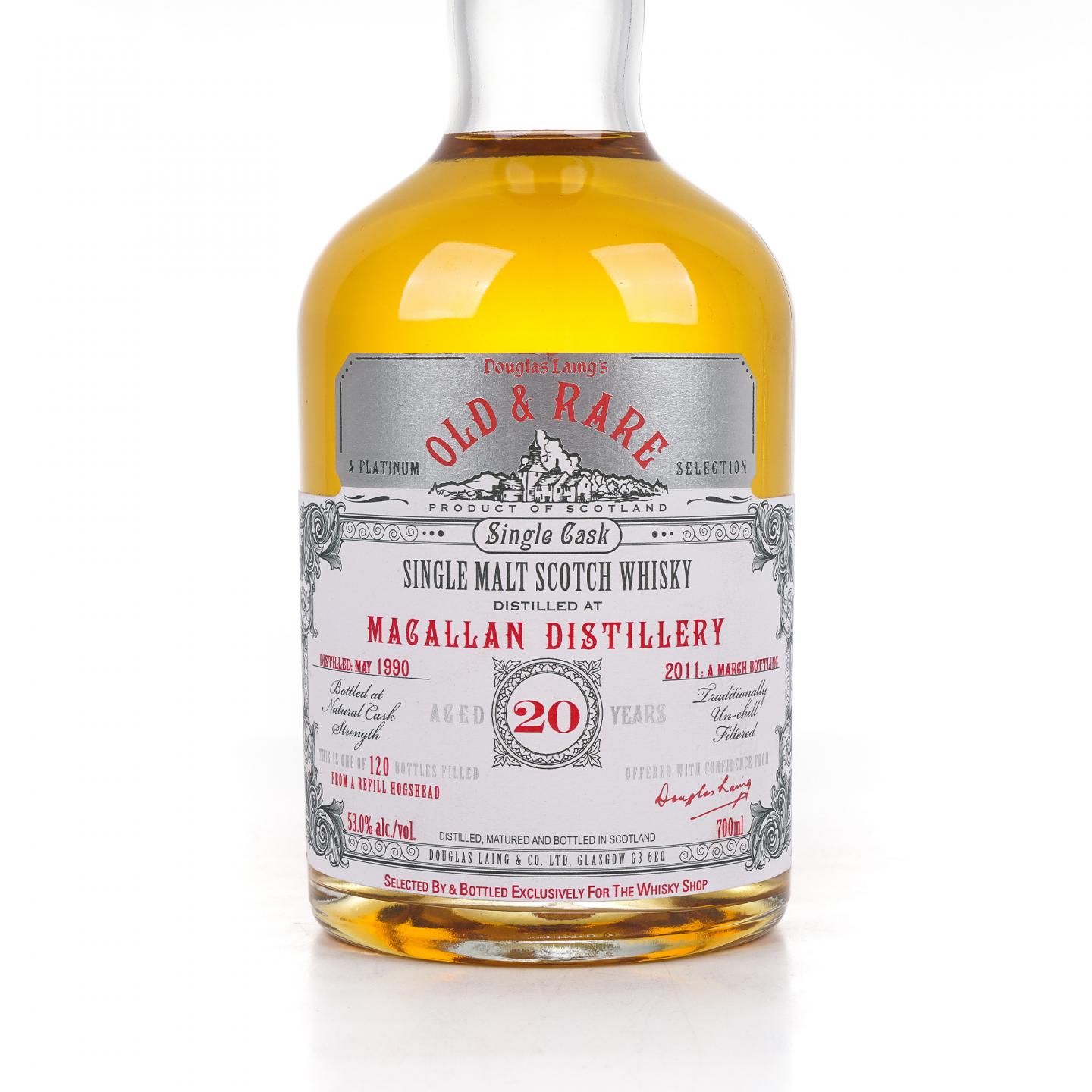 Macallan 麦卡伦 20年 1990-2011 DL Old & Rare