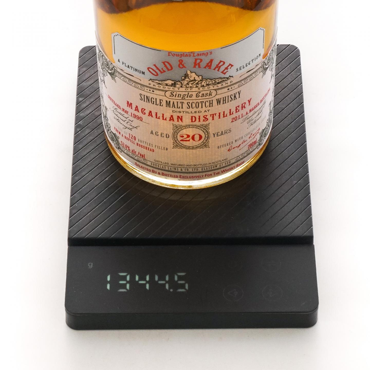 Macallan 麦卡伦 20年 1990-2011 DL Old & Rare