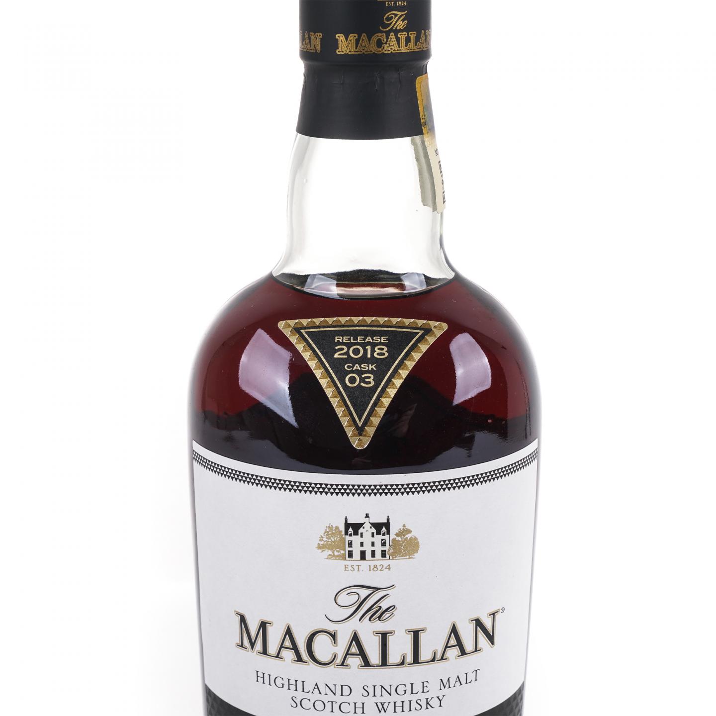 Macallan 麦卡伦 2003-2018 ESC 雪莉单桶 750ml