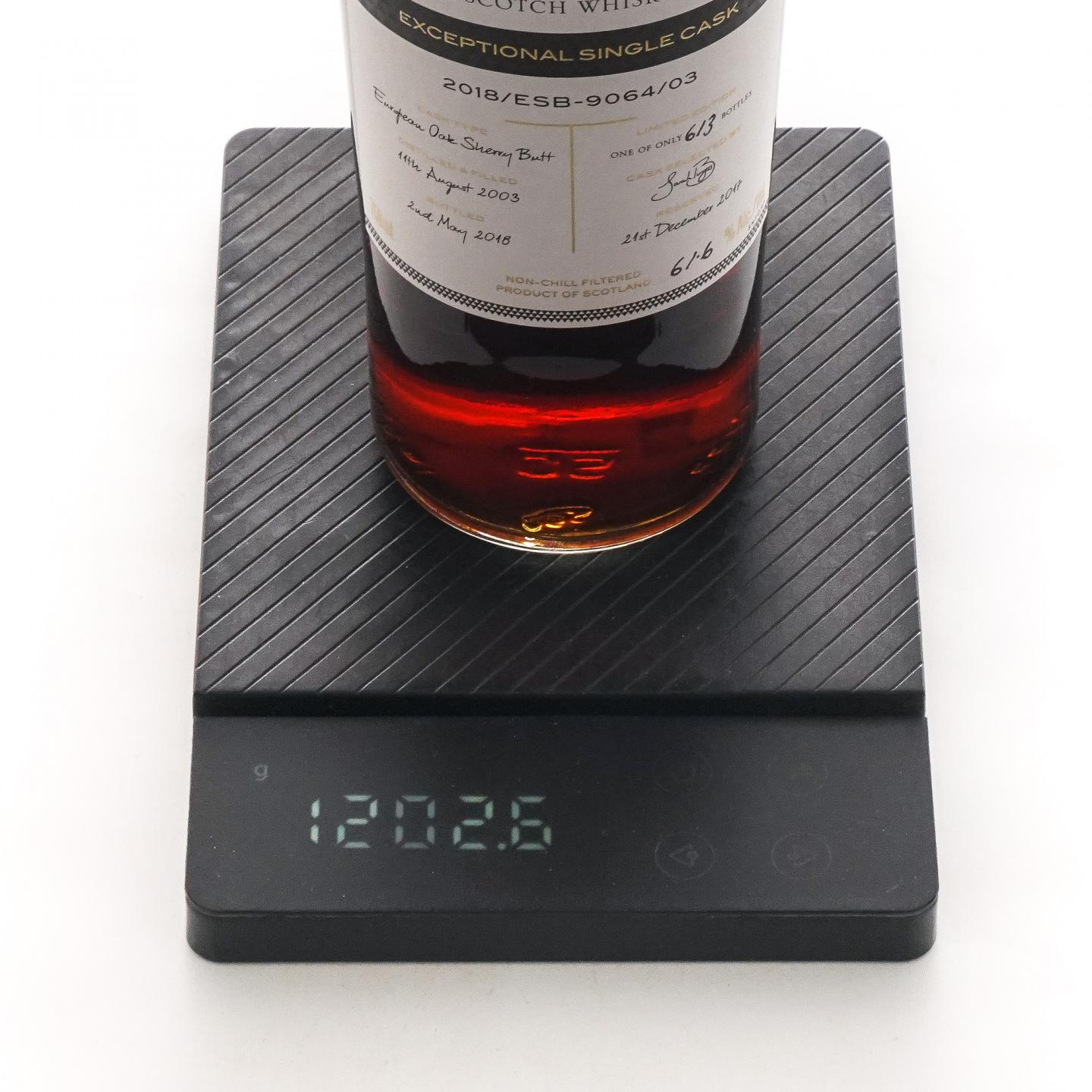 Macallan 麦卡伦 2003-2018 ESC 雪莉单桶 750ml