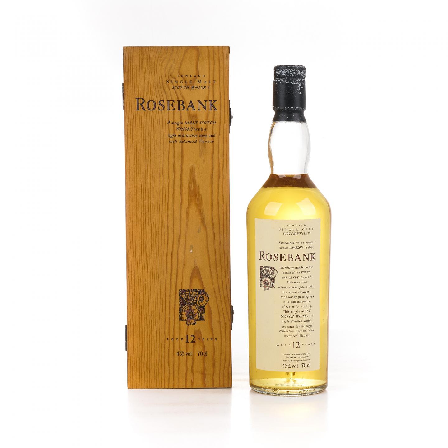 Rosebank 罗斯班克 12年 花鸟系列 木礼盒