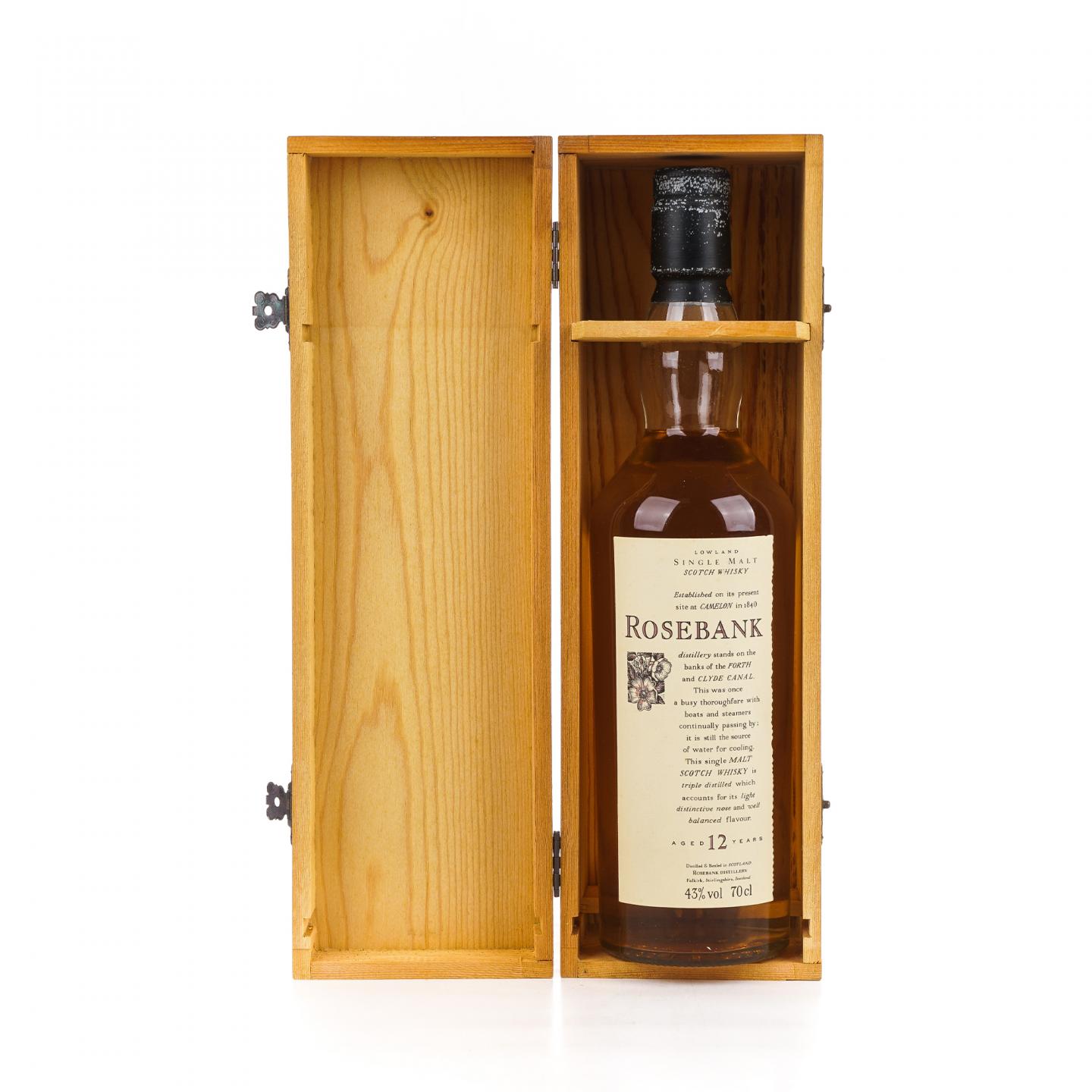 Rosebank 罗斯班克 12年 花鸟系列 木礼盒