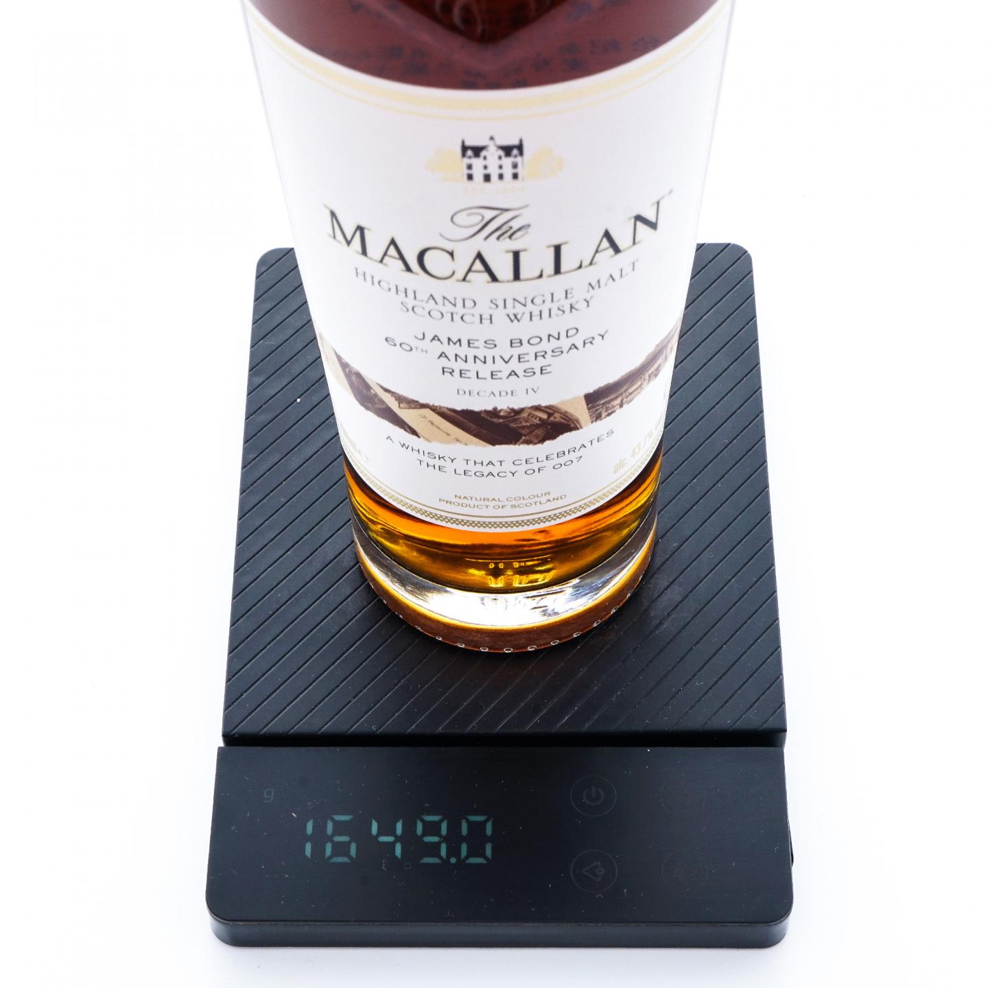 【附X光图】Macallan 麦卡伦 《007》詹姆斯·邦德60周年纪念 Decade Ⅳ