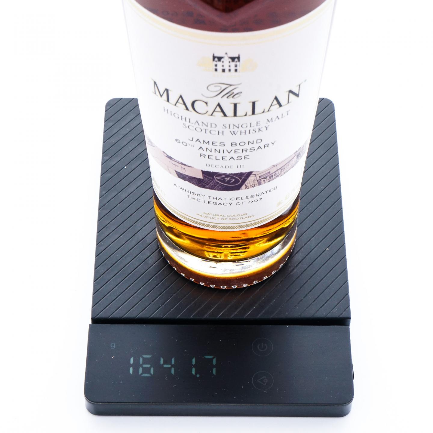 【附X光图】Macallan 麦卡伦 《007》詹姆斯·邦德60周年纪念 Decade Ⅲ