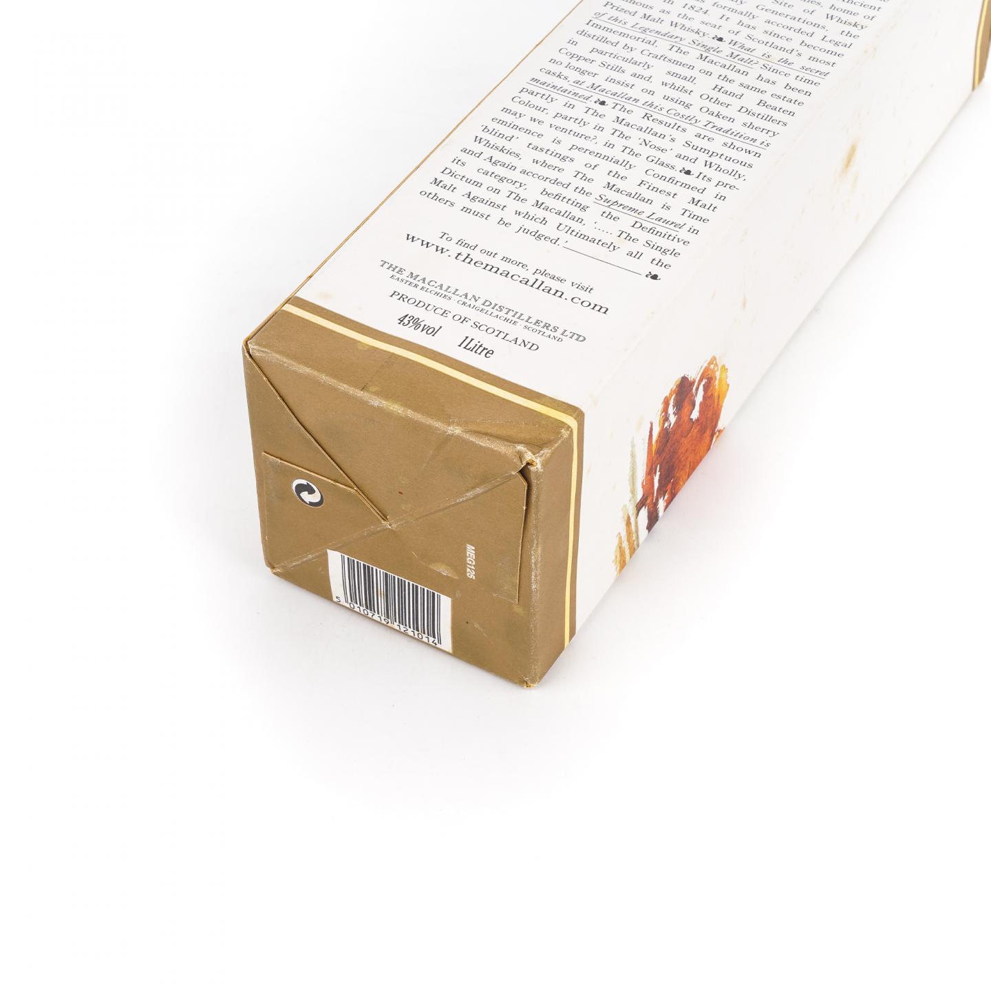Macallan 麦卡伦 12年 雪莉桶 1升装 43%
