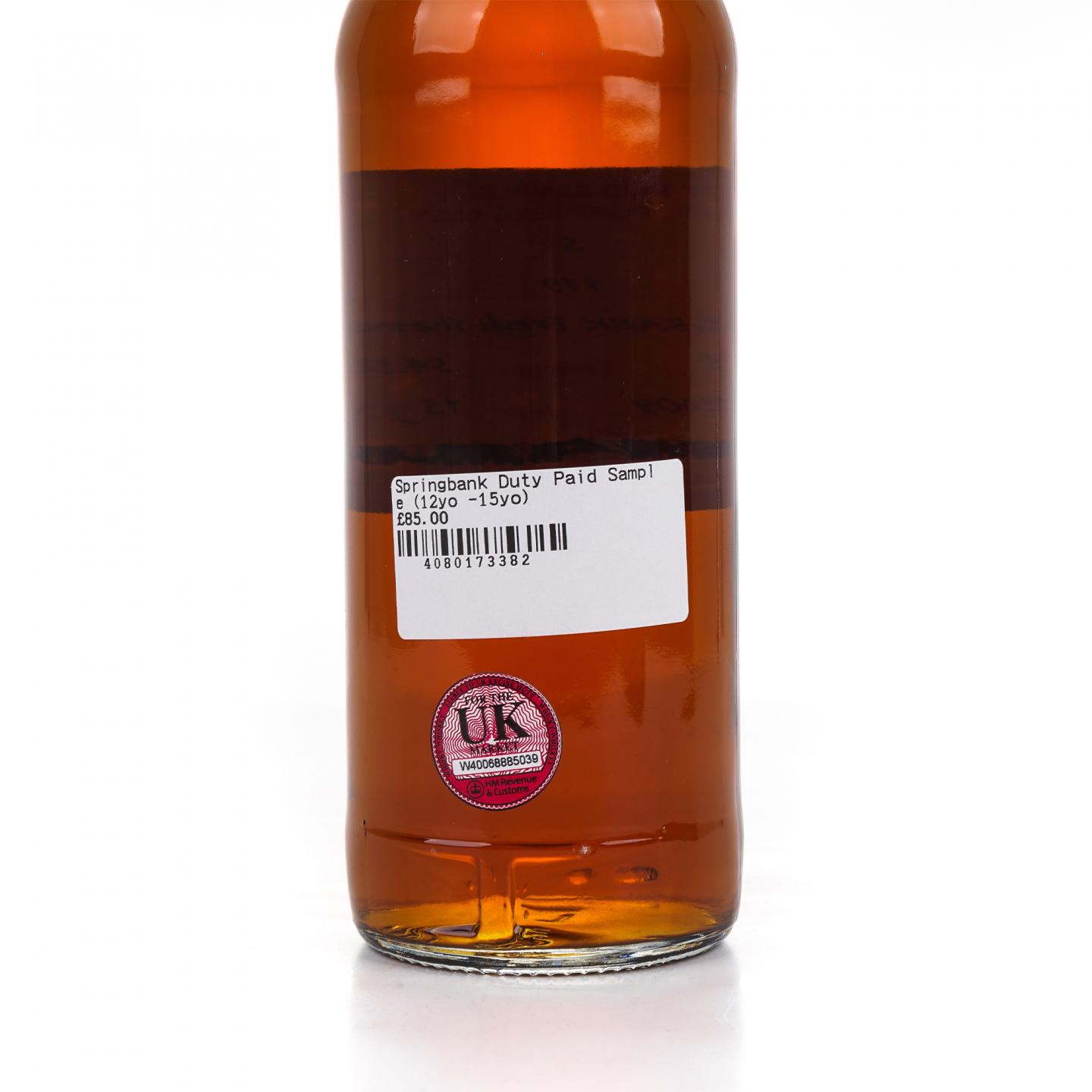 Springbank 云顶 15年 2009 完税瓶 新鲜雪莉桶