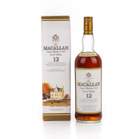 Macallan 麦卡伦 12年 雪莉桶 1升装 43%