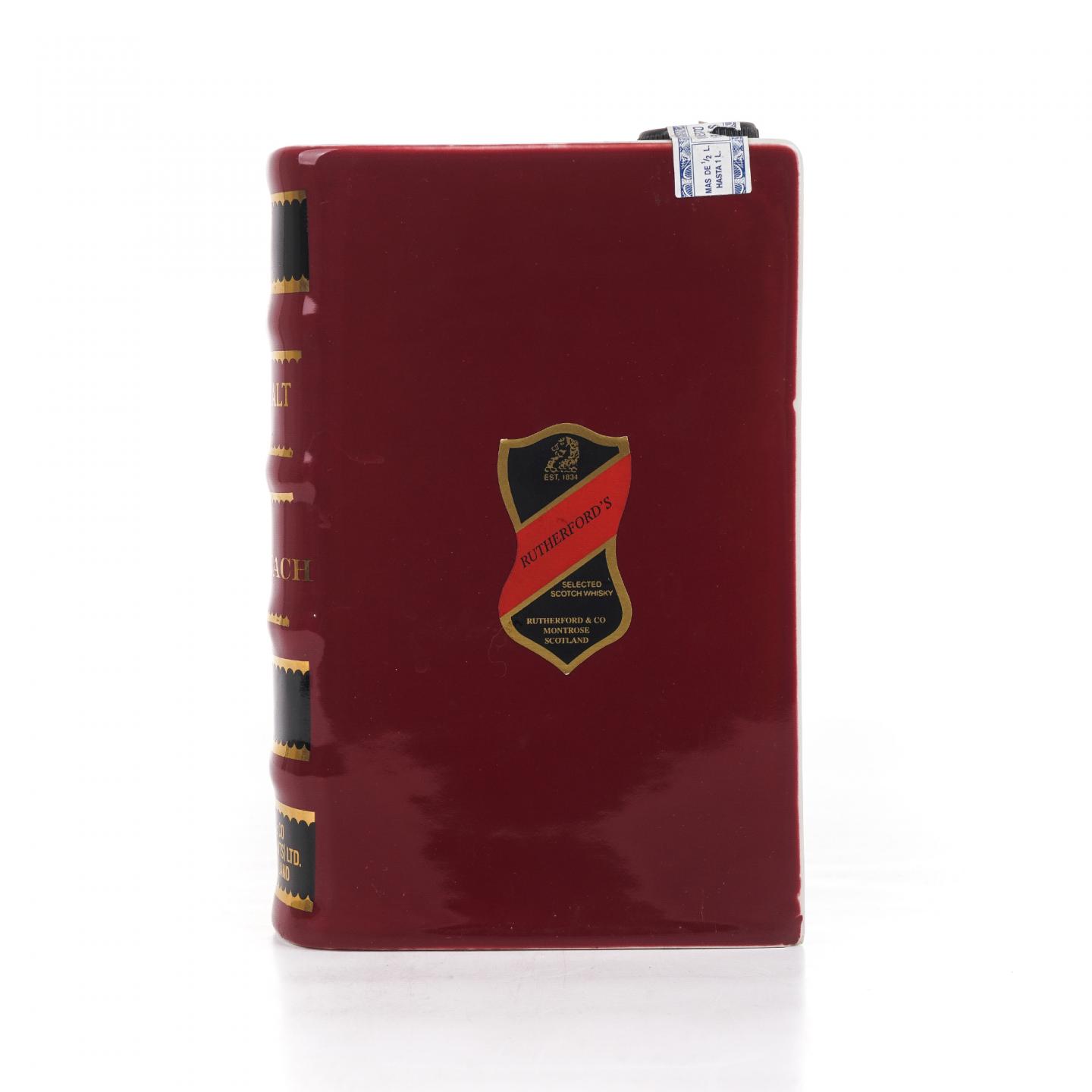 Balmenach 巴门纳克 红陶瓷书 Rutherford & Co