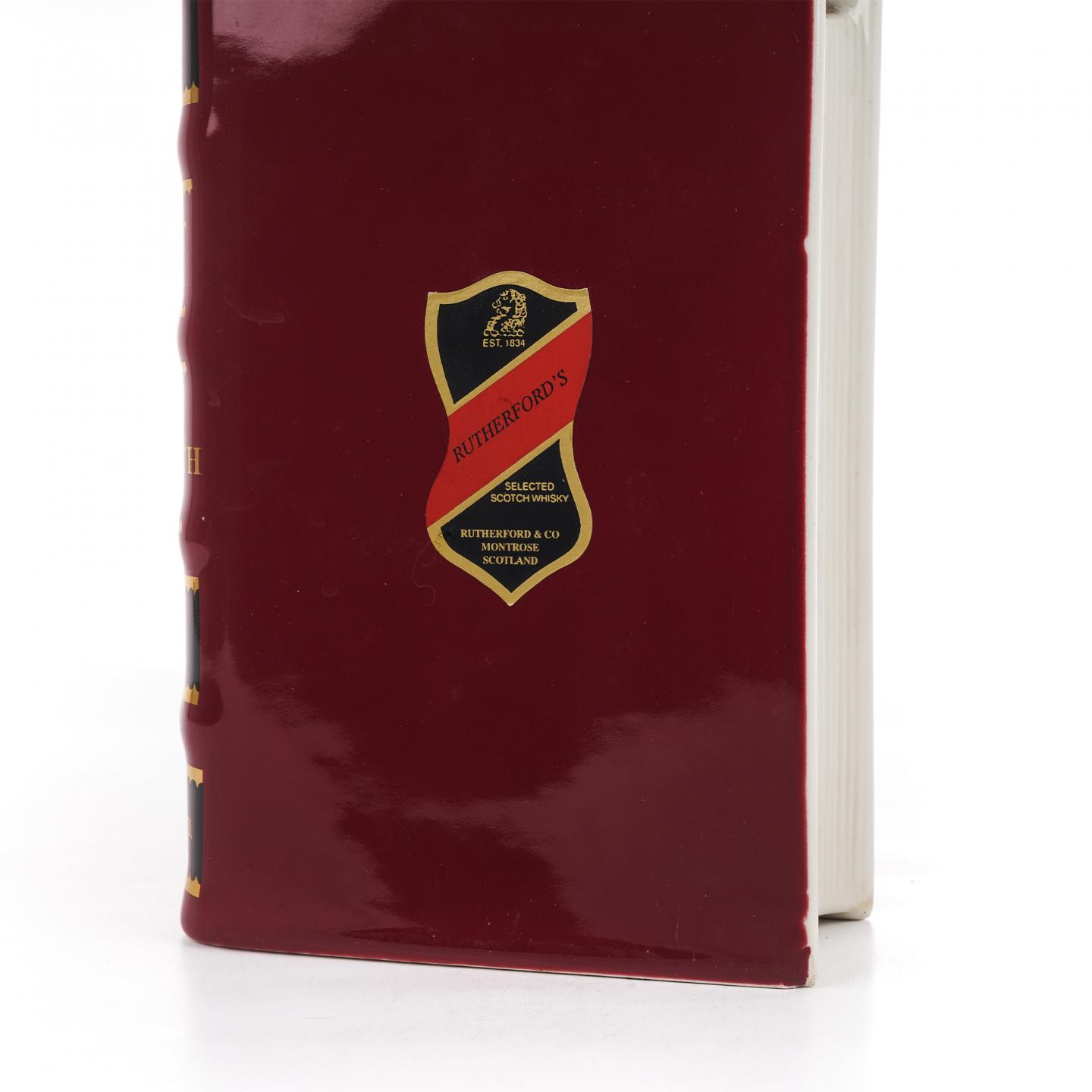 Balmenach 巴门纳克 红陶瓷书 Rutherford & Co