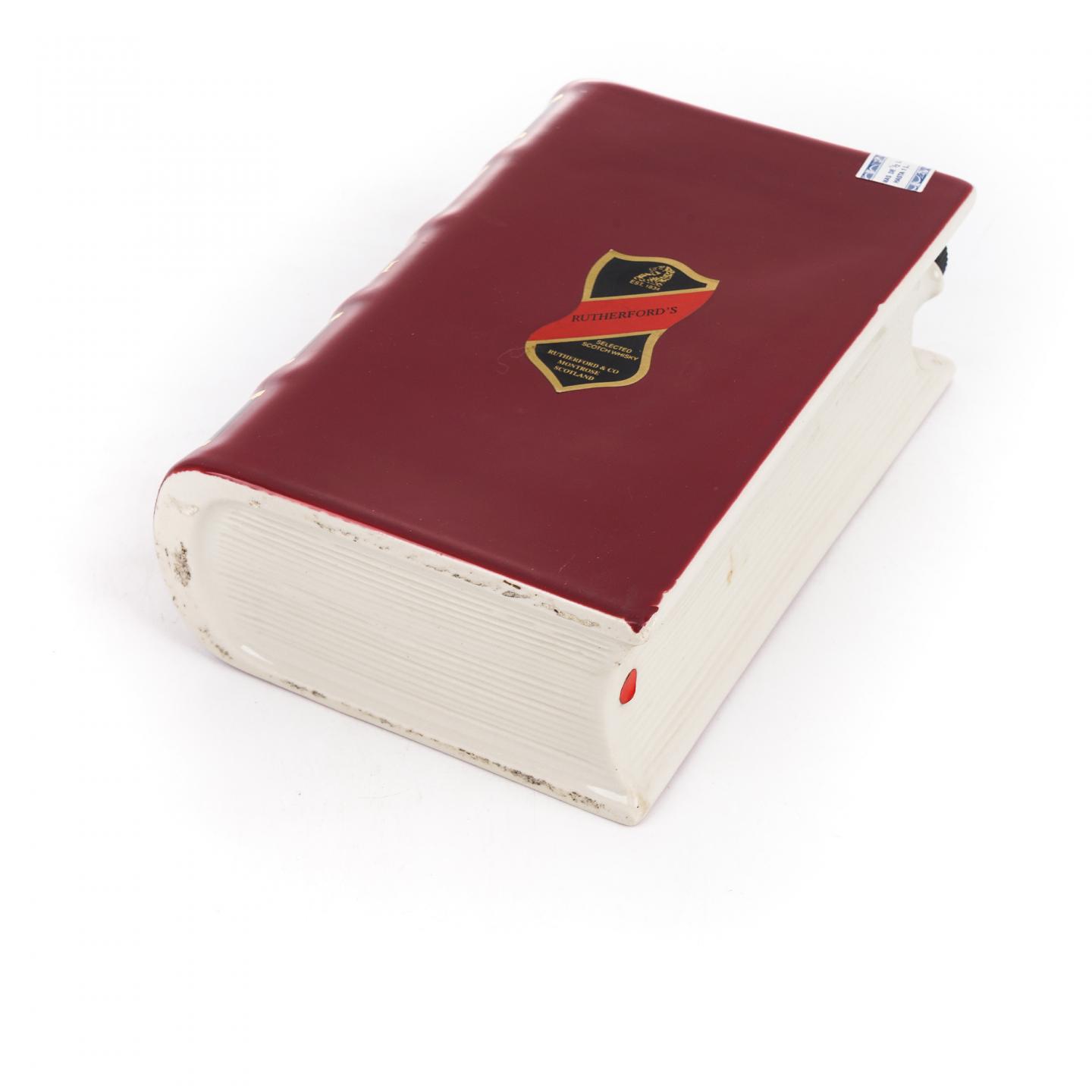 Balmenach 巴门纳克 红陶瓷书 Rutherford & Co