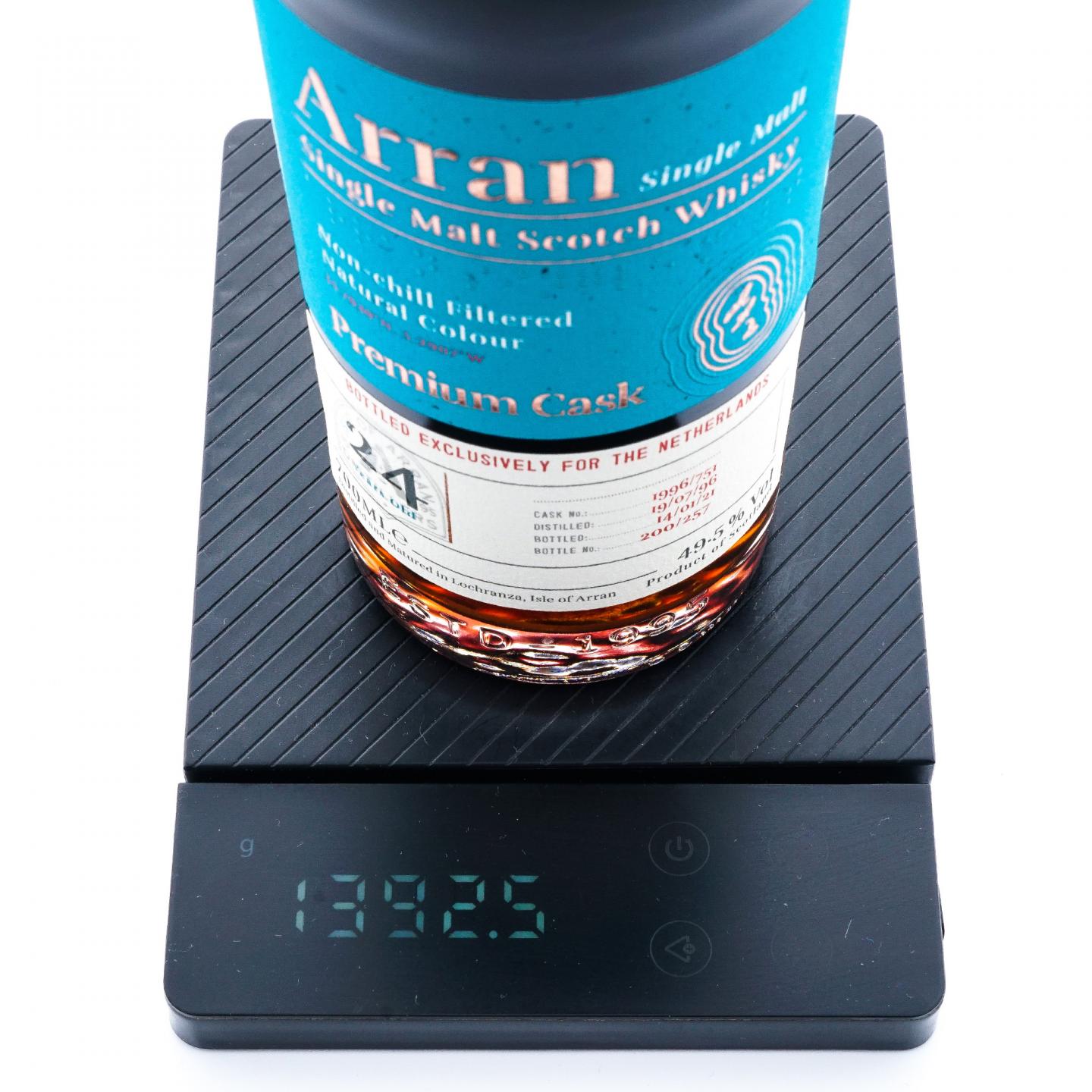 Arran 艾伦 24年 1996-2021 雪莉桶#1996/751