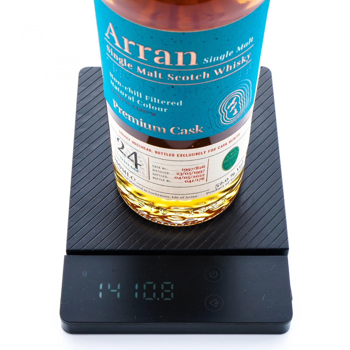 Arran 艾伦 24年 1997-2022 雪莉桶#1997/826