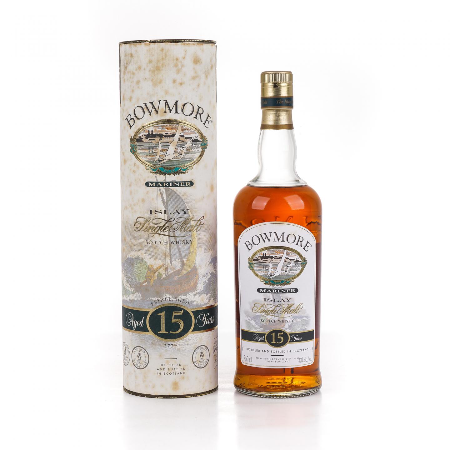 Bowmore 波摩 15年 Mariner 海鸥标 750ml