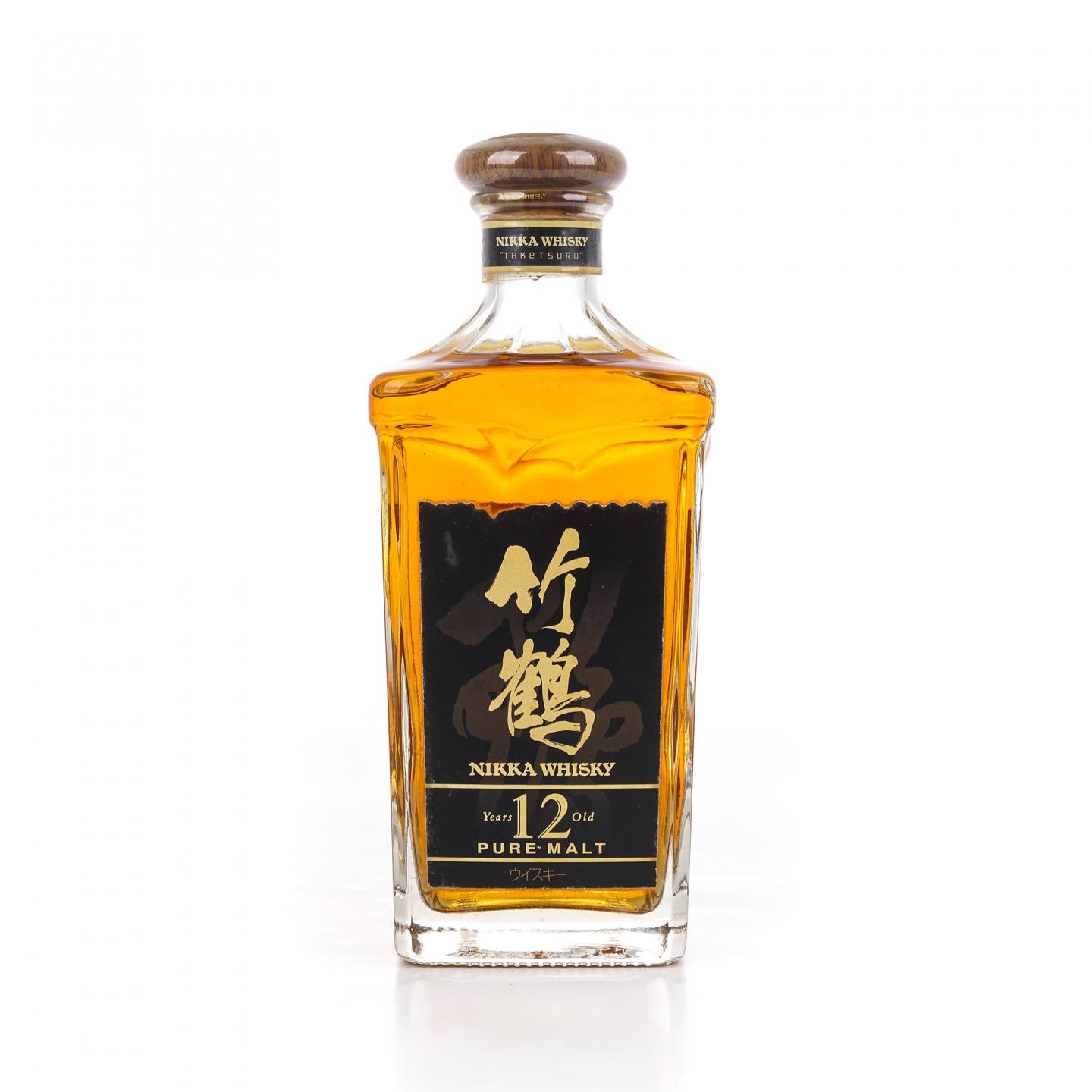 竹鹤 12年 Pure Malt 角瓶 660ml