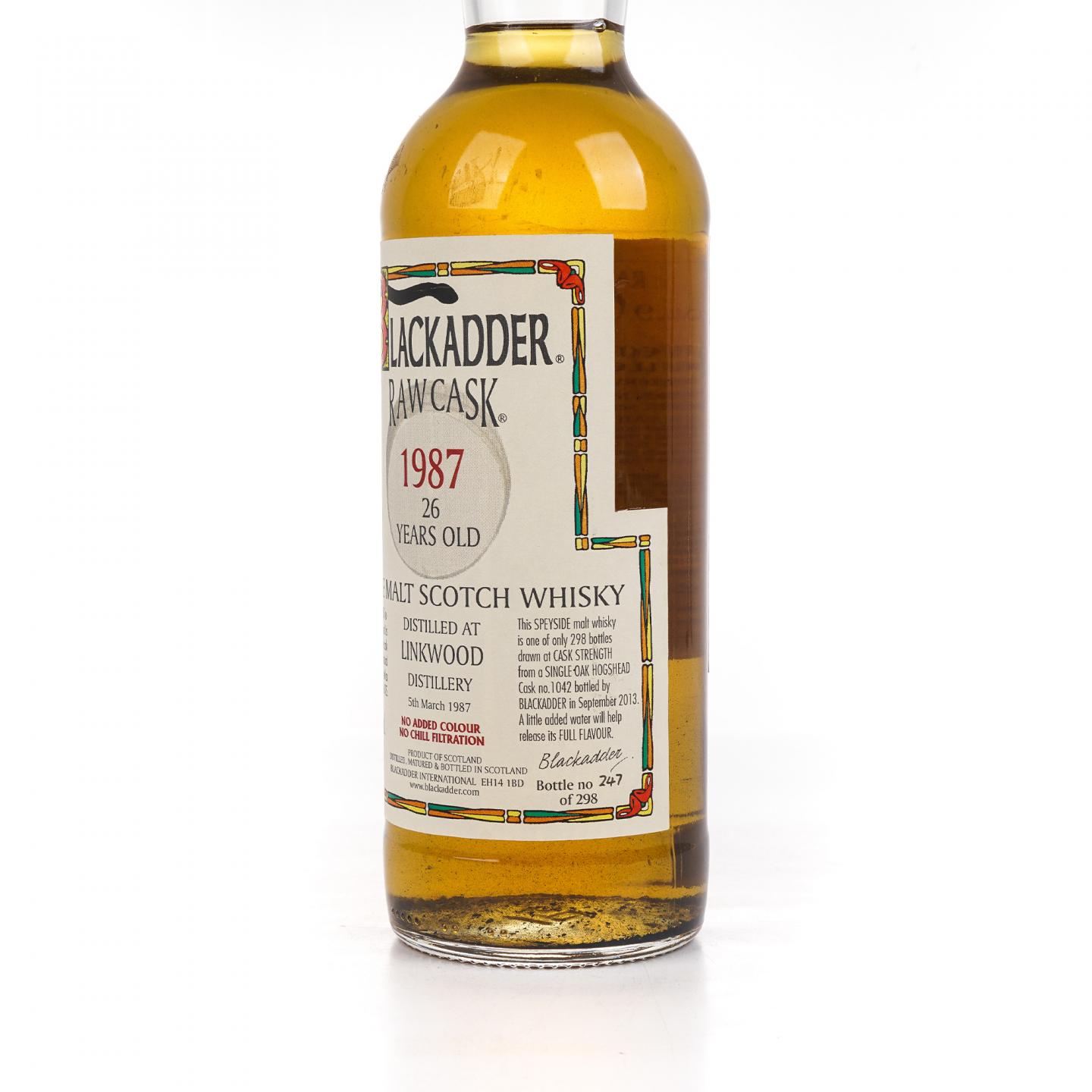 Linkwood 林可伍德 26年 1987 小黑蛇 单桶#1042 非原盒