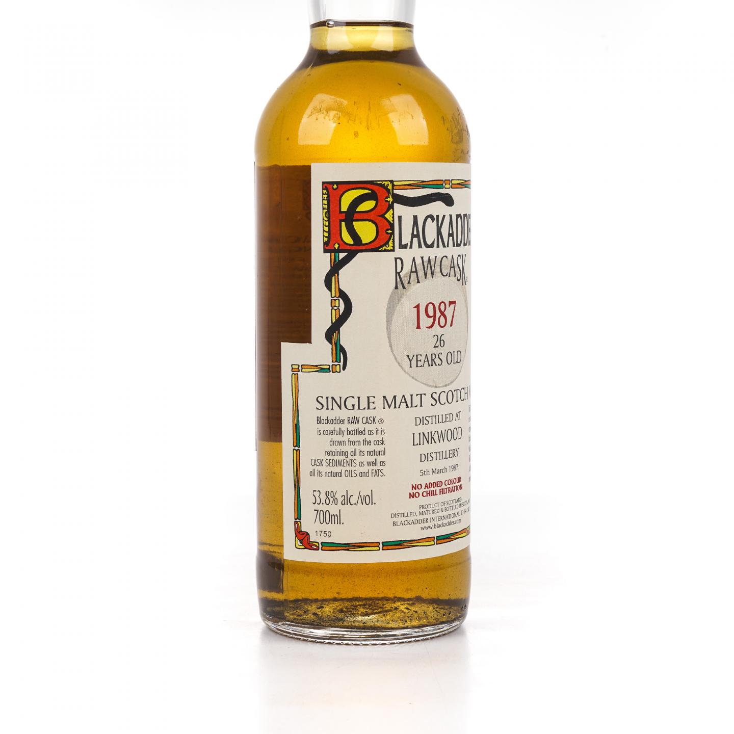 Linkwood 林可伍德 26年 1987 小黑蛇 单桶#1042 非原盒