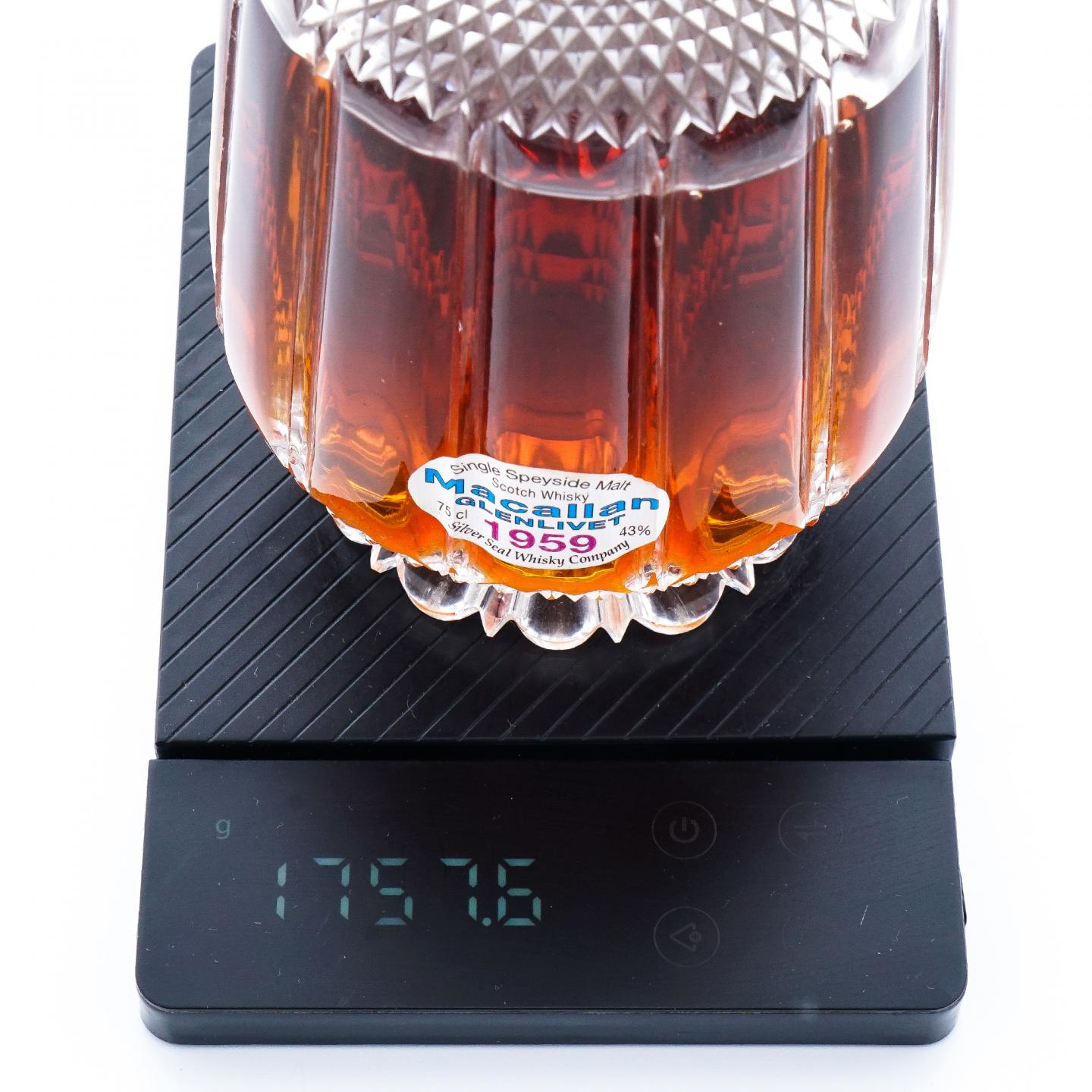 Macallan 麦卡伦 1959 Silver Seal 水晶瓶 750ml