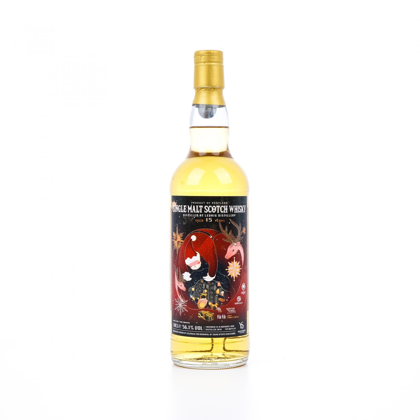 Ledaig 里爵 15年 2010-2025 单桶桶强
