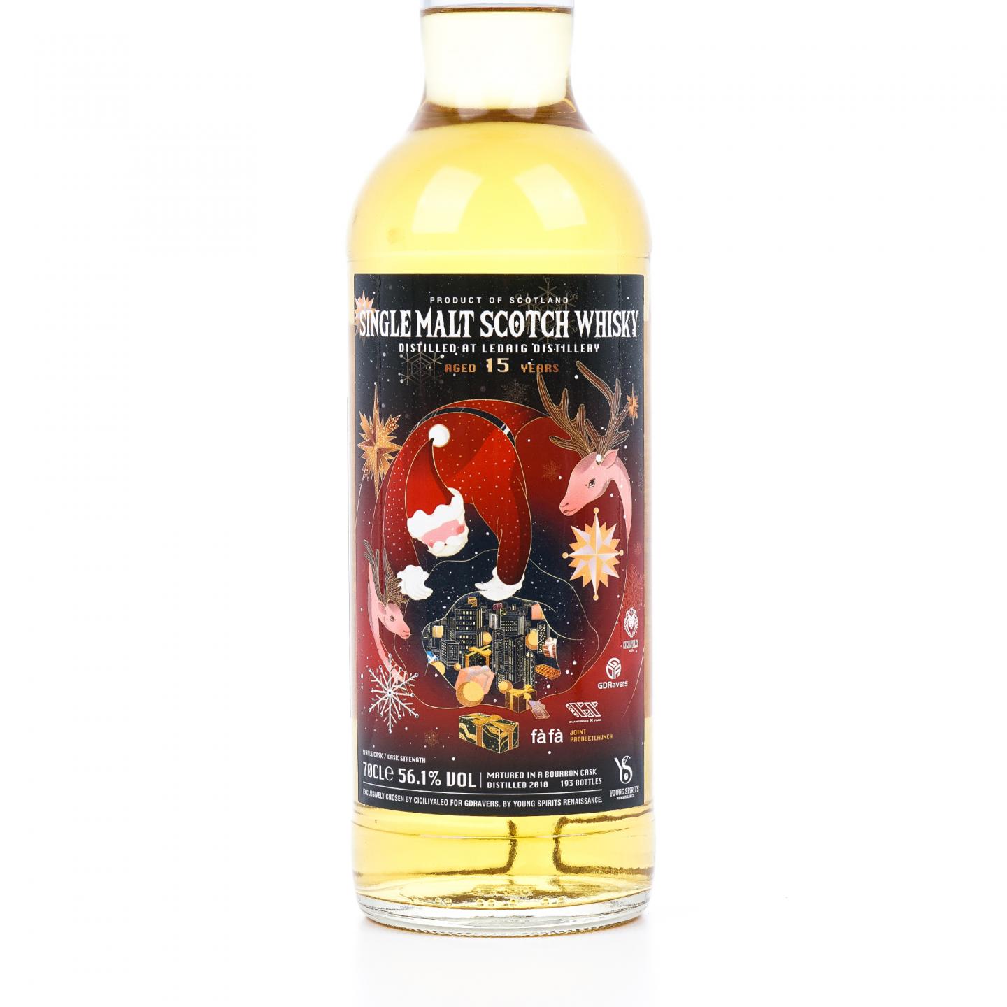 Ledaig 里爵 15年 2010-2025 单桶桶强