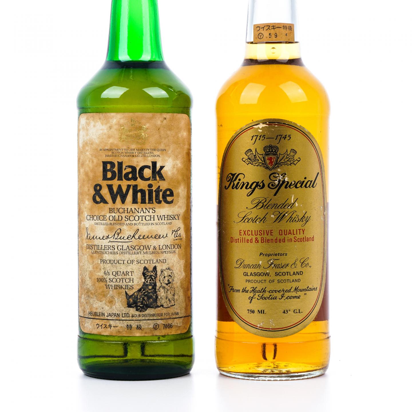 Black&White 黑白狗/Kings Special 调和 757/750ml 2瓶组