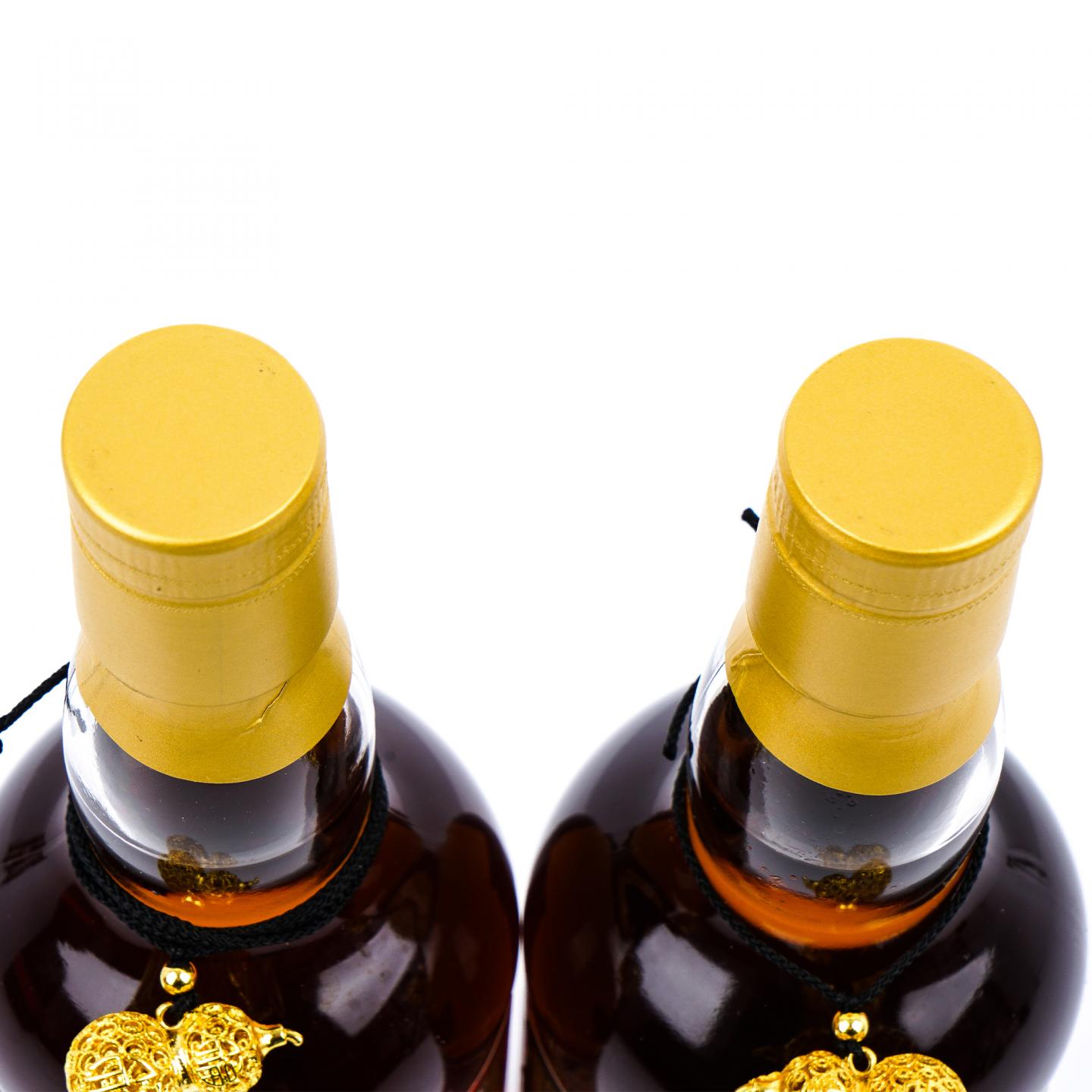 苏格兰调和威士忌 21年 2004-2025 馆藏唐卡艺术系列 桶强2瓶组