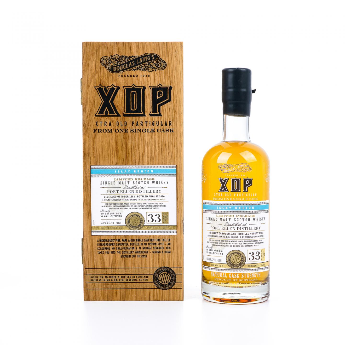 Port Ellen 波特艾伦 33年 1982-2016 桶强 XOP系列 DL