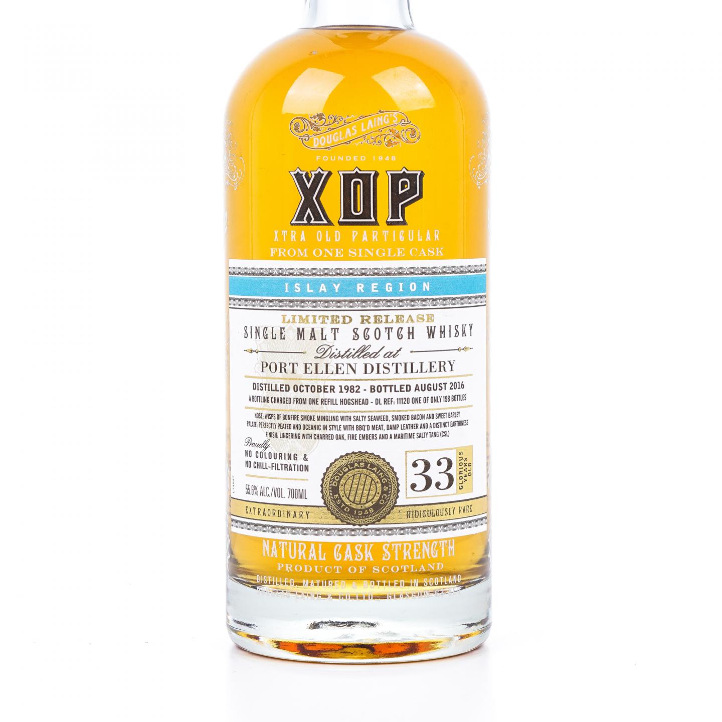 Port Ellen 波特艾伦 33年 1982-2016 桶强 XOP系列 DL