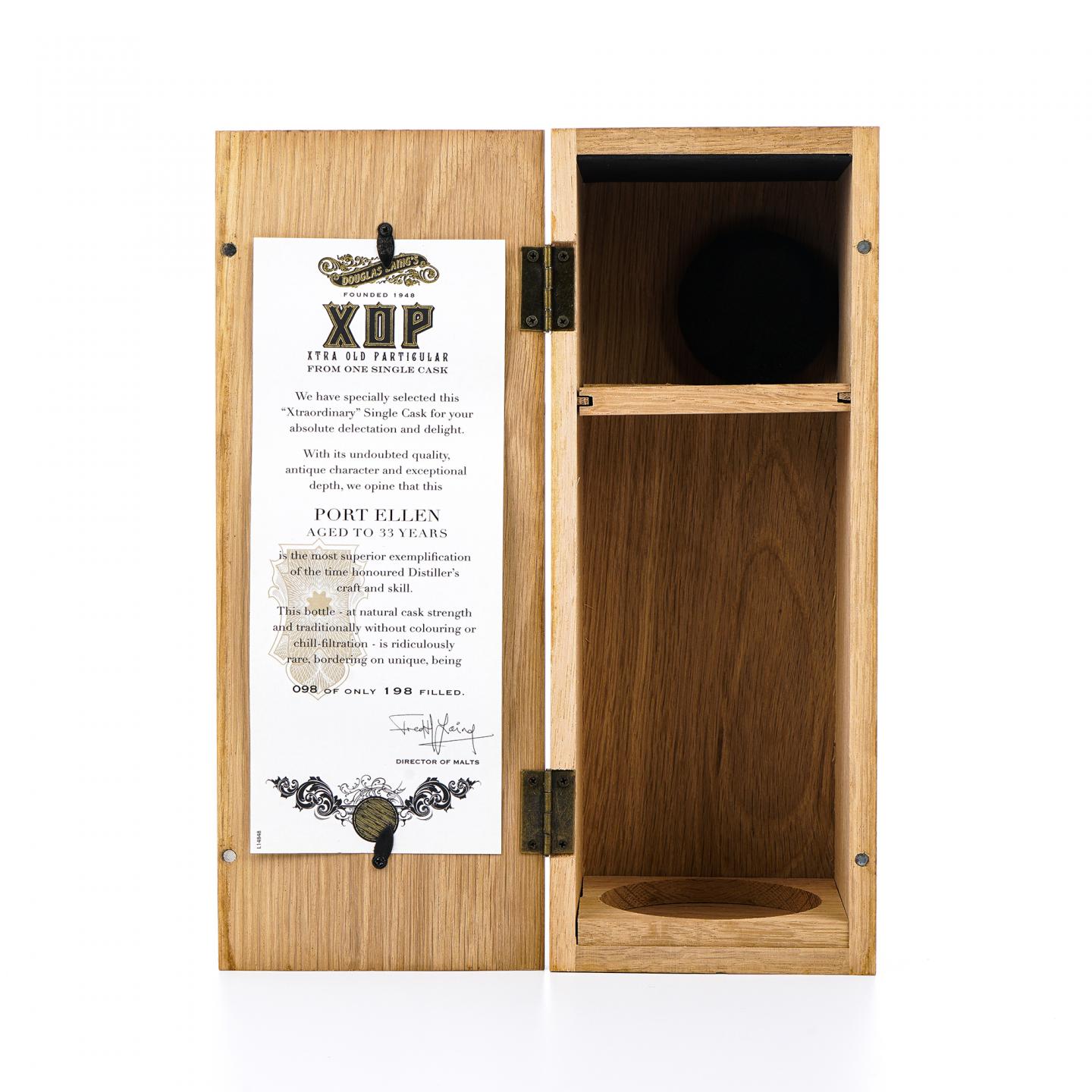 Port Ellen 波特艾伦 33年 1982-2016 桶强 XOP系列 DL