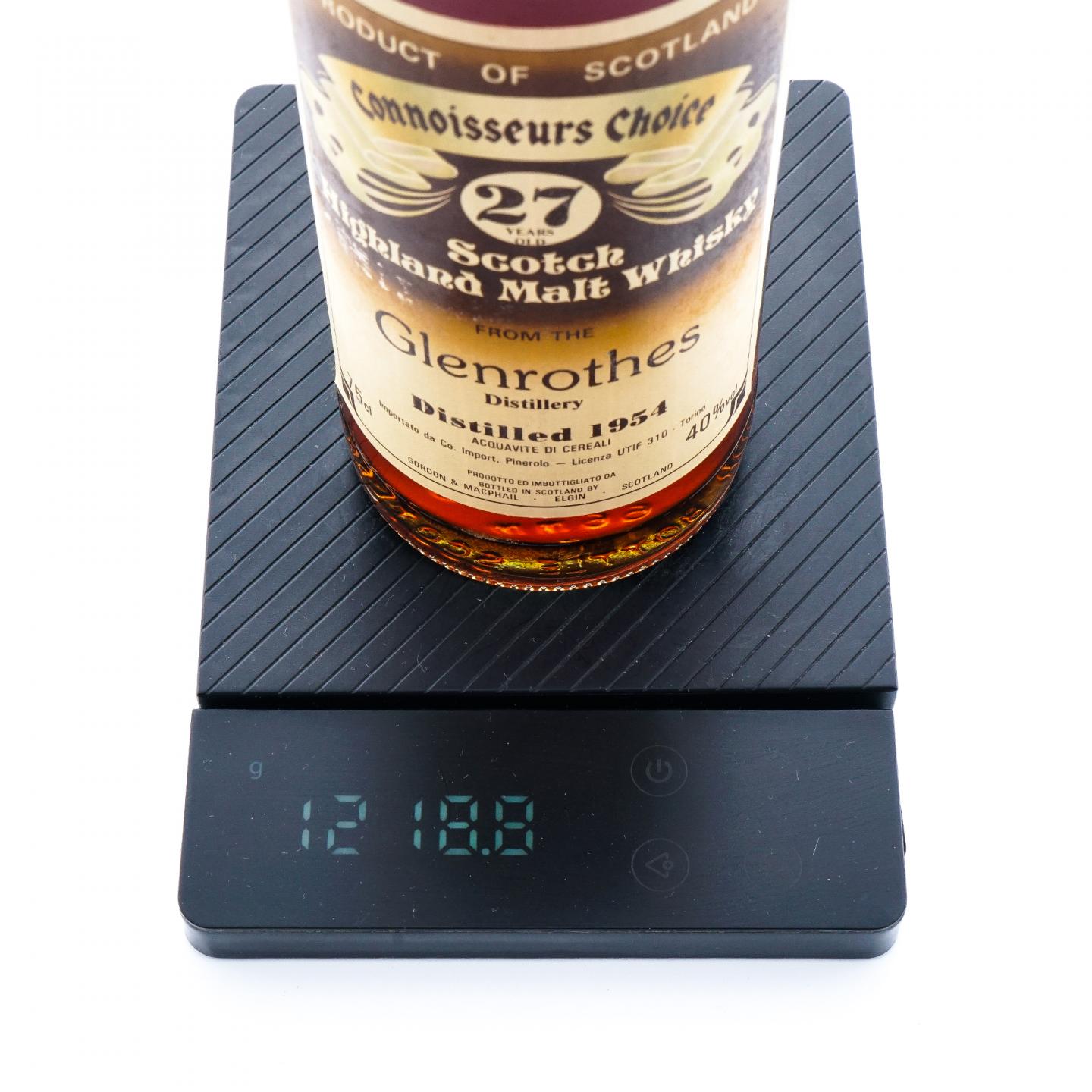 Glenrothes 格兰路思 27年 1954 Connoisseurs Choice GM 750ml