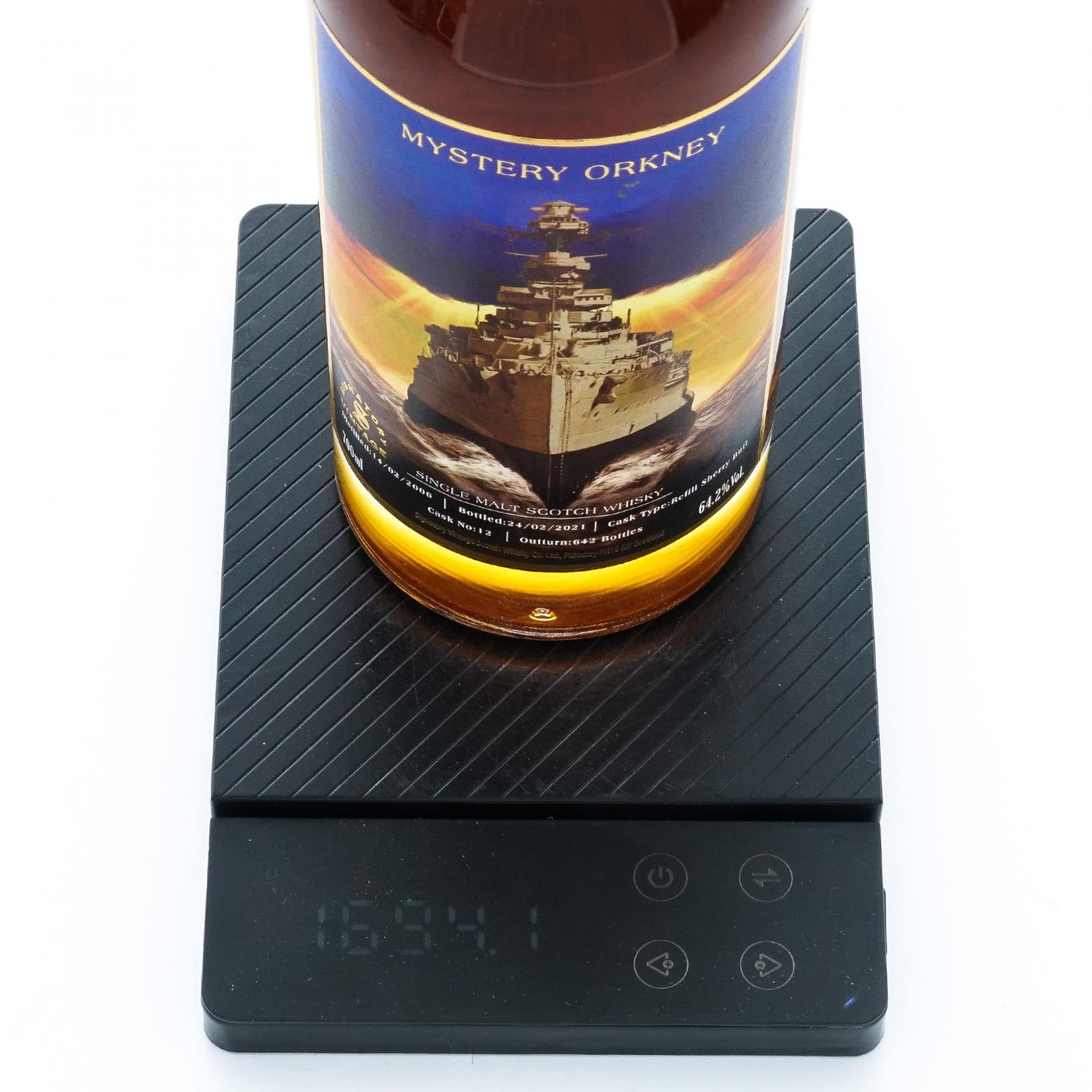 Mystery Orkney 2006-2021 雪莉桶#12 SV