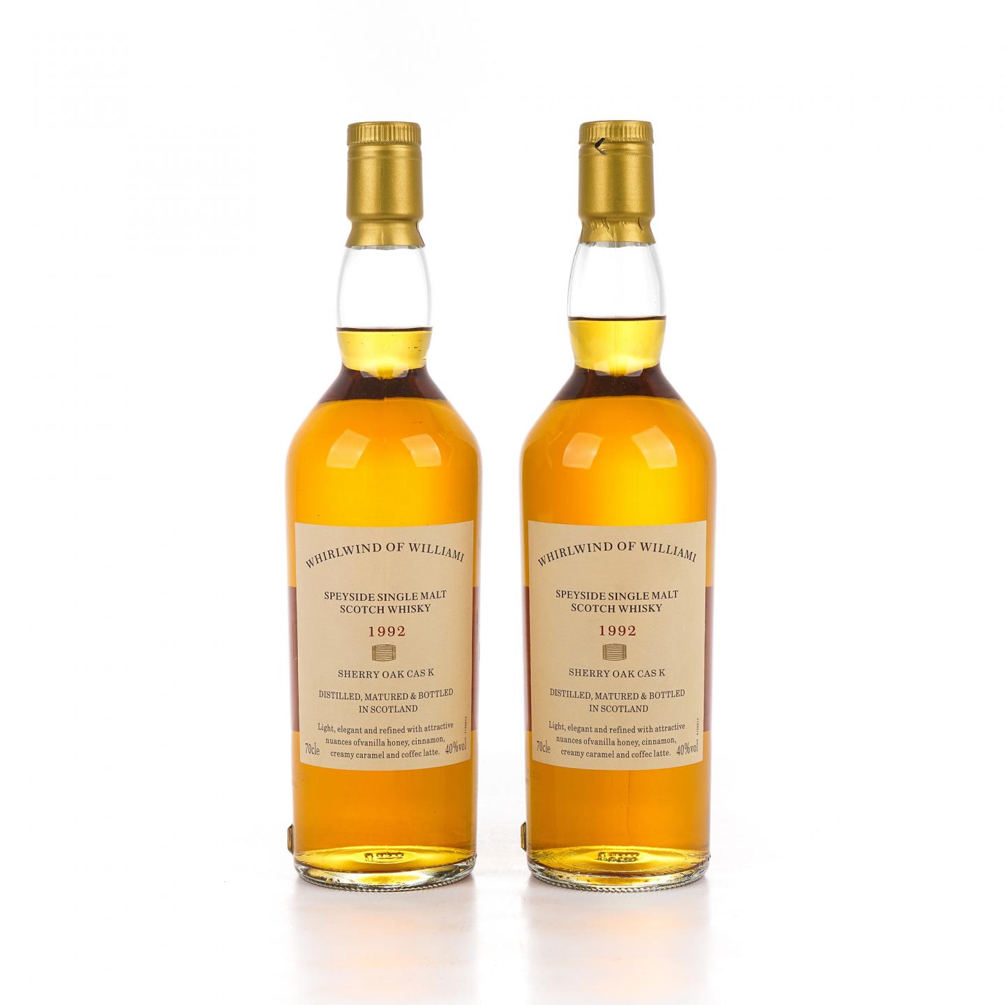 Whirlwind Of Williami 雪莉桶 2瓶组*木礼盒