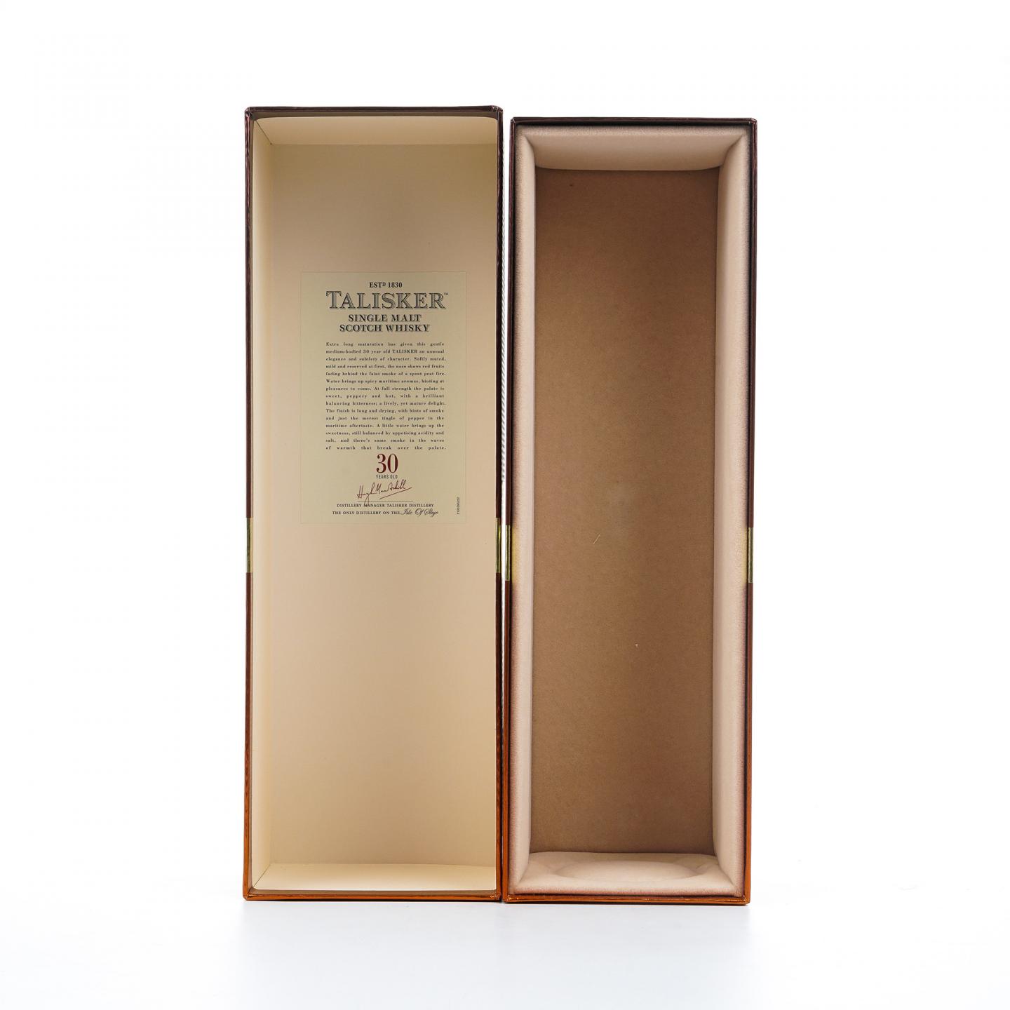 Talisker 泰斯卡 30年 2017 行货 700ml