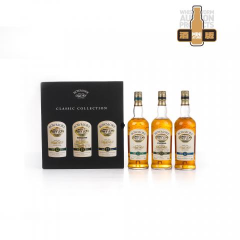 【中样】Bowmore 波摩 海鸥标 12/15/17年 200ml 3瓶组