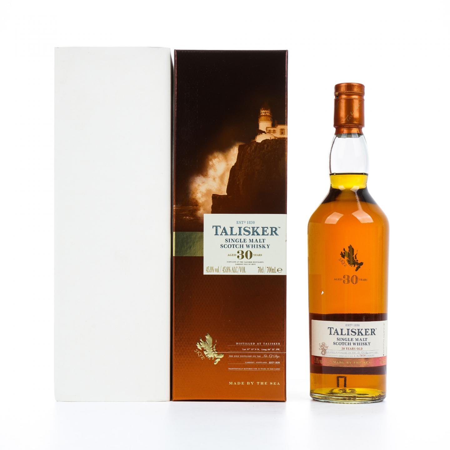 Talisker 泰斯卡 30年 2017 行货 700ml