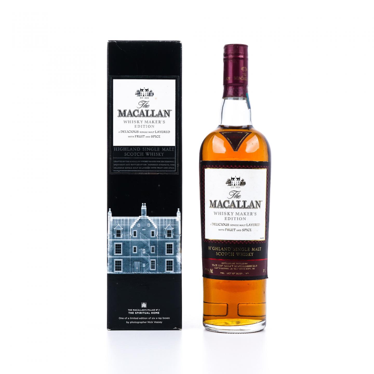 Macallan 麦卡伦 1824系列 Whisky Maker's Edition