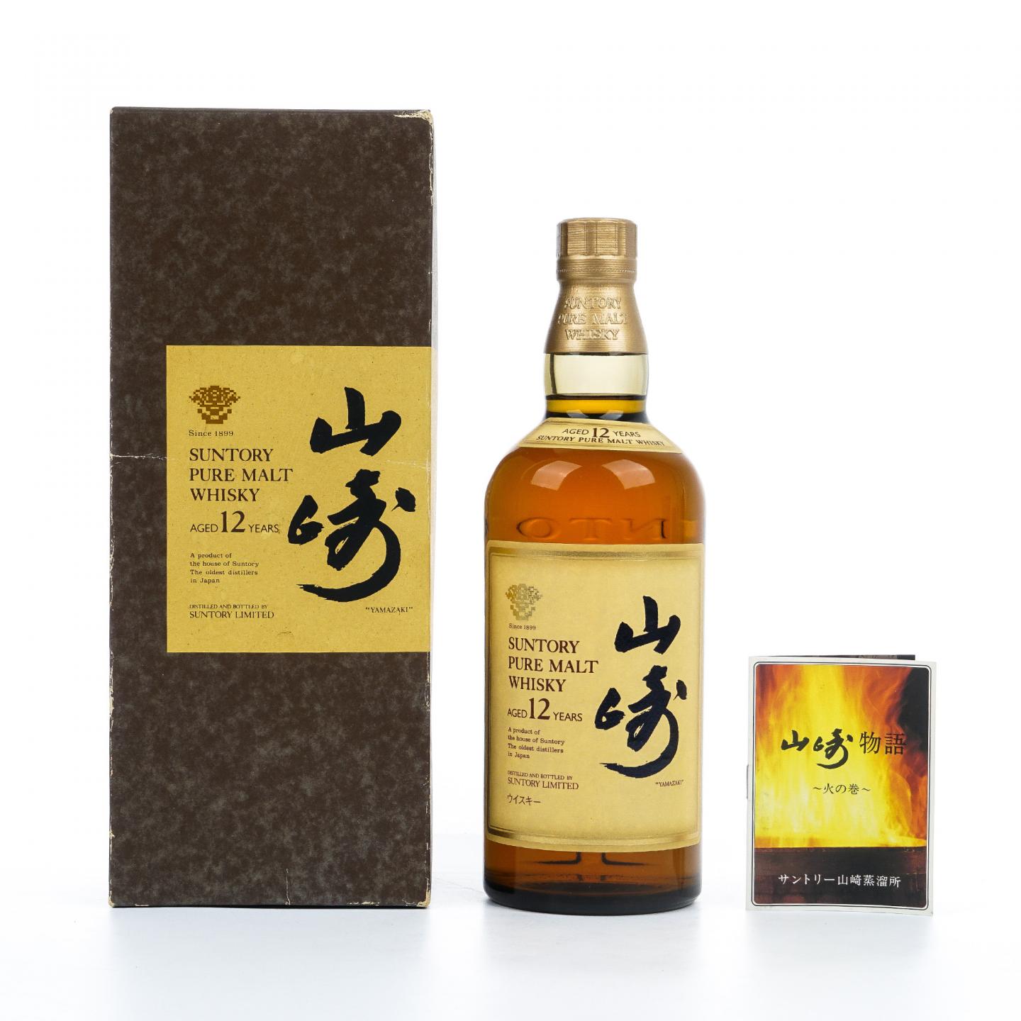 山崎 12年 金花标 Pure Malt 750ML