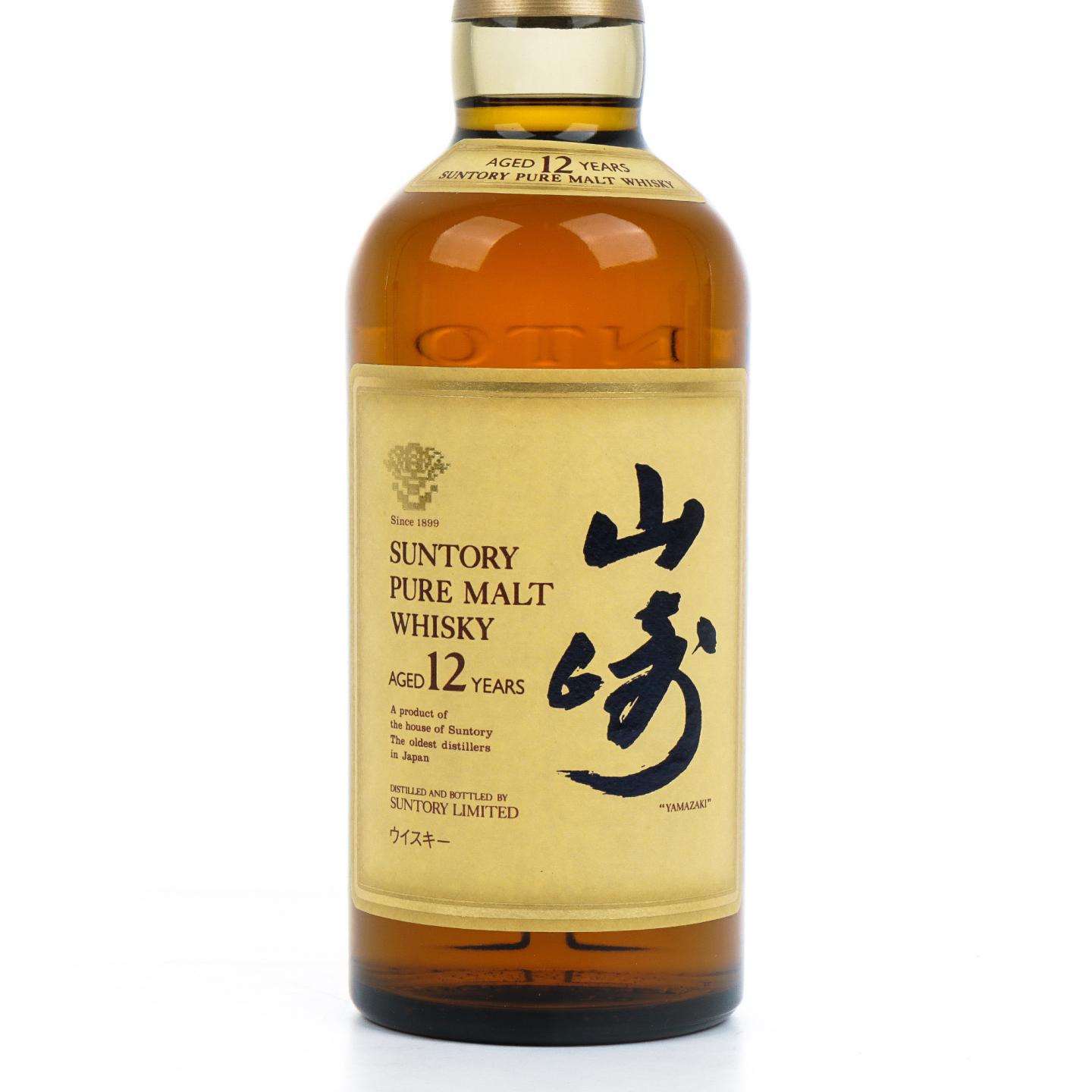 山崎 12年 金花标 Pure Malt 750ML