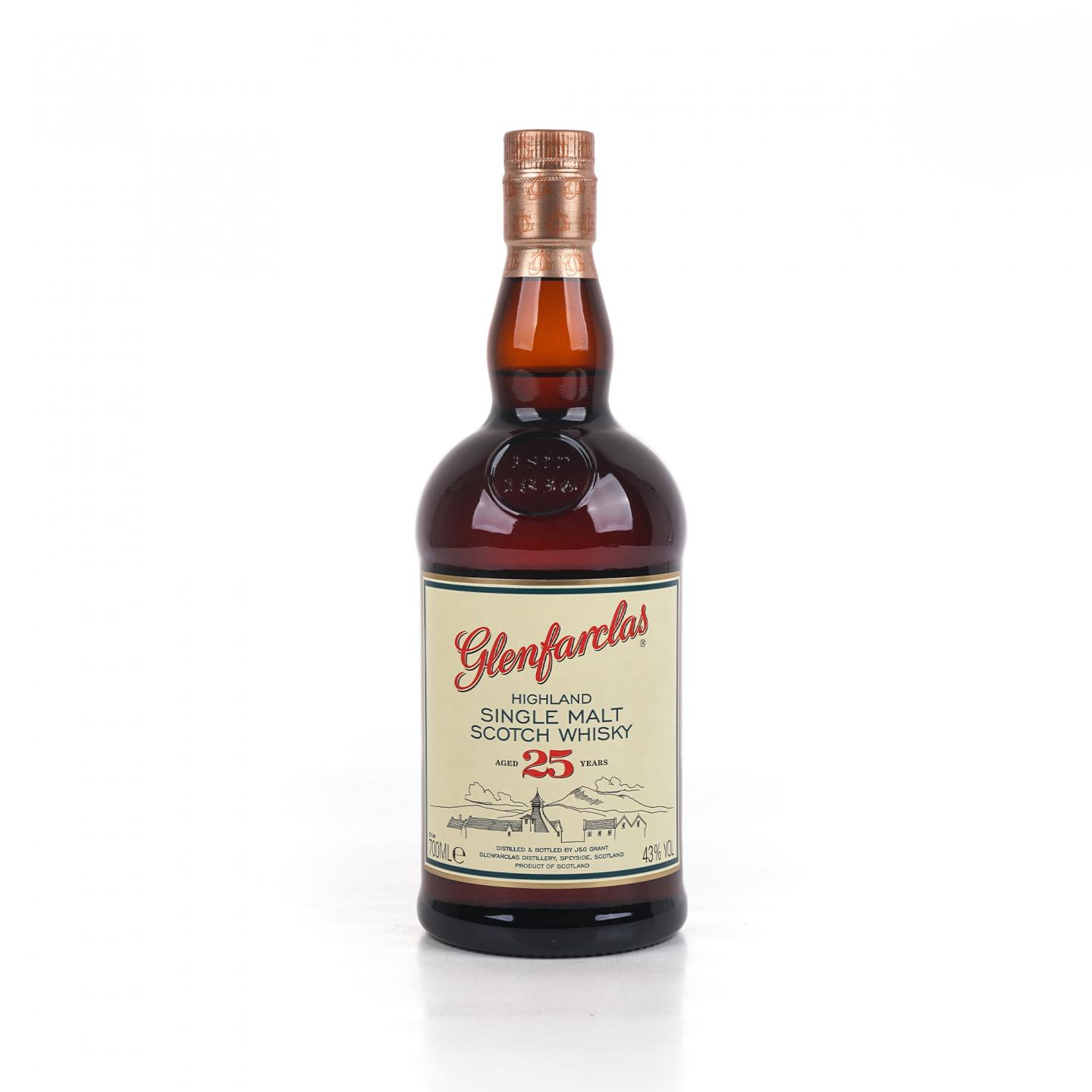 Glenfarclas 格兰花格 25年 圆筒 43%Vol.