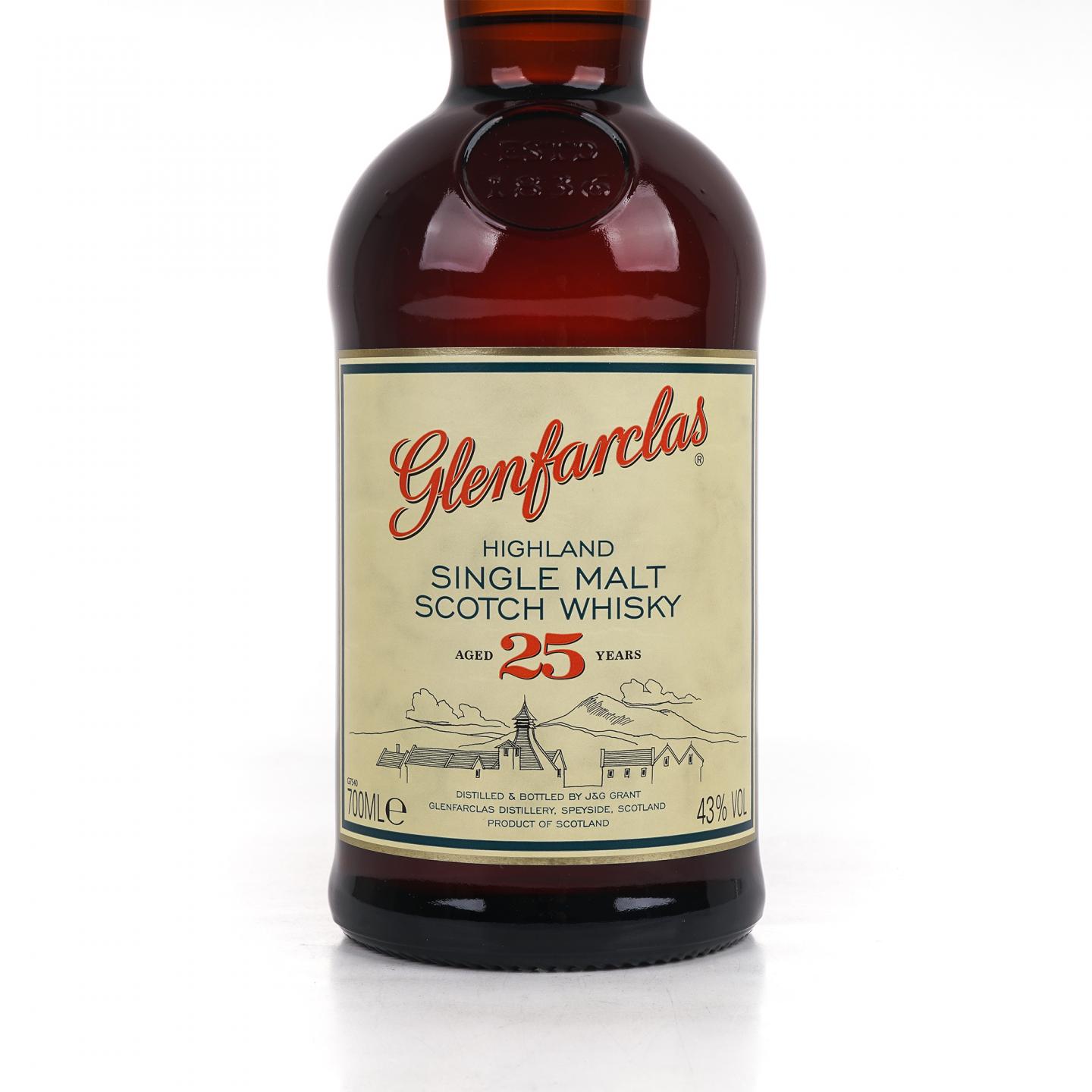 Glenfarclas 格兰花格 25年 圆筒 700ml