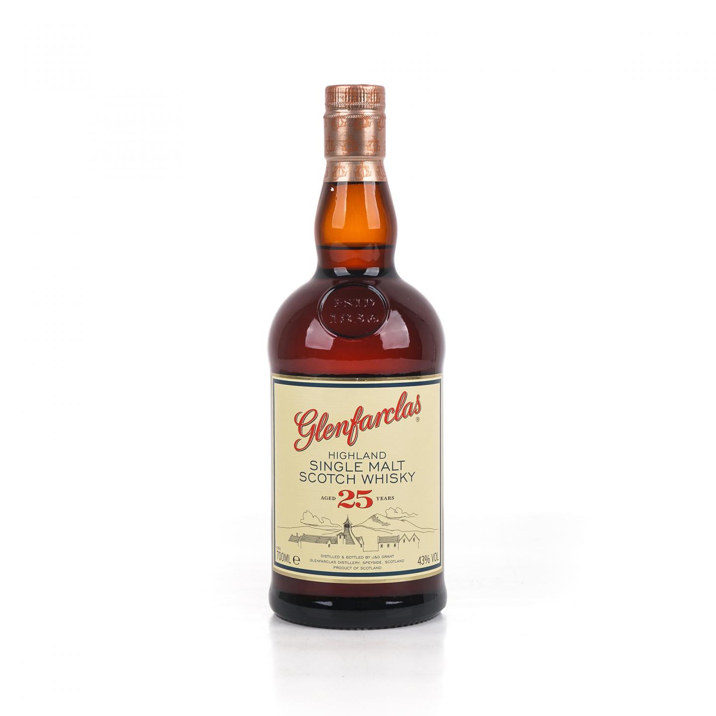 Glenfarclas 格兰花格 25年 圆筒 700ML